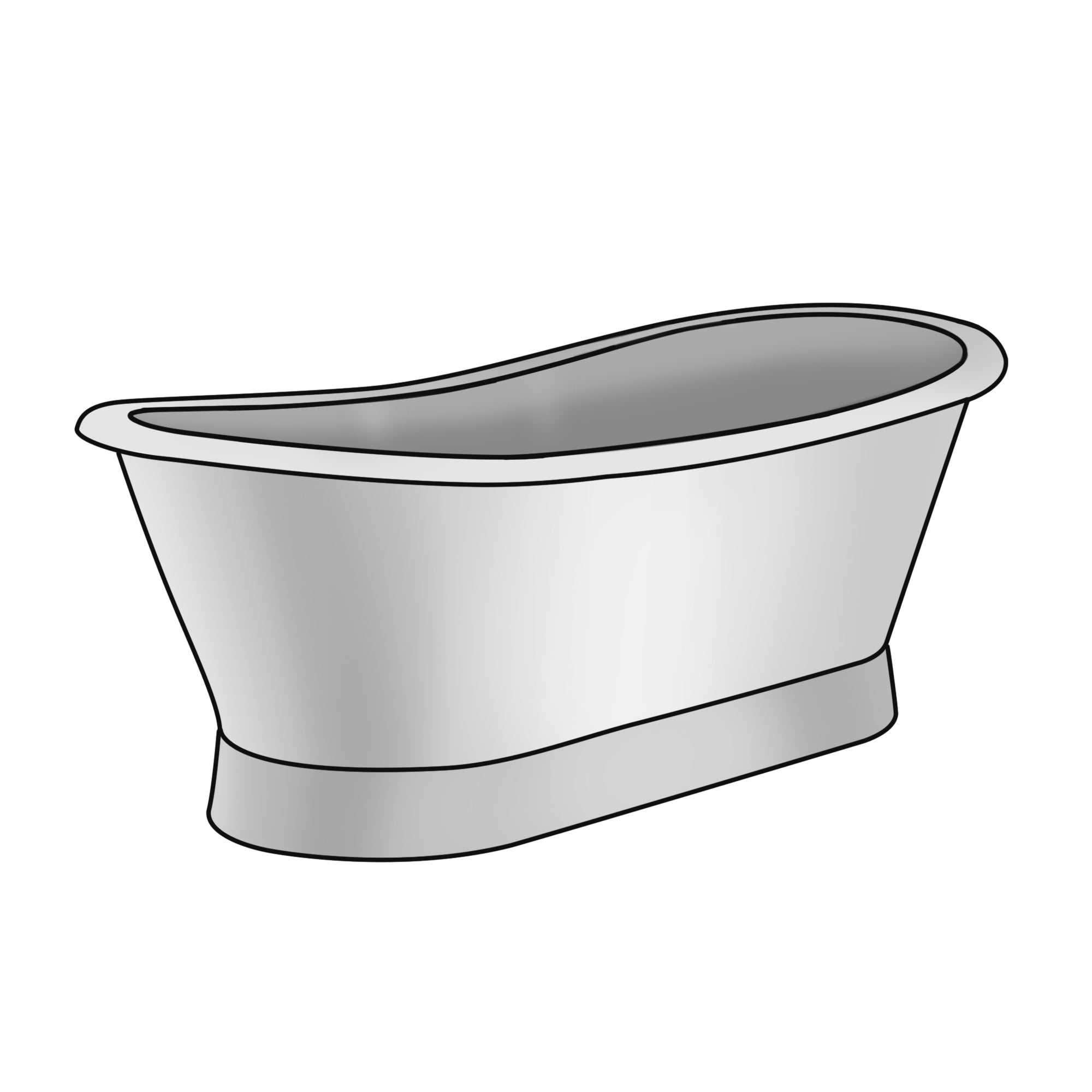 Double Ended Bathtub