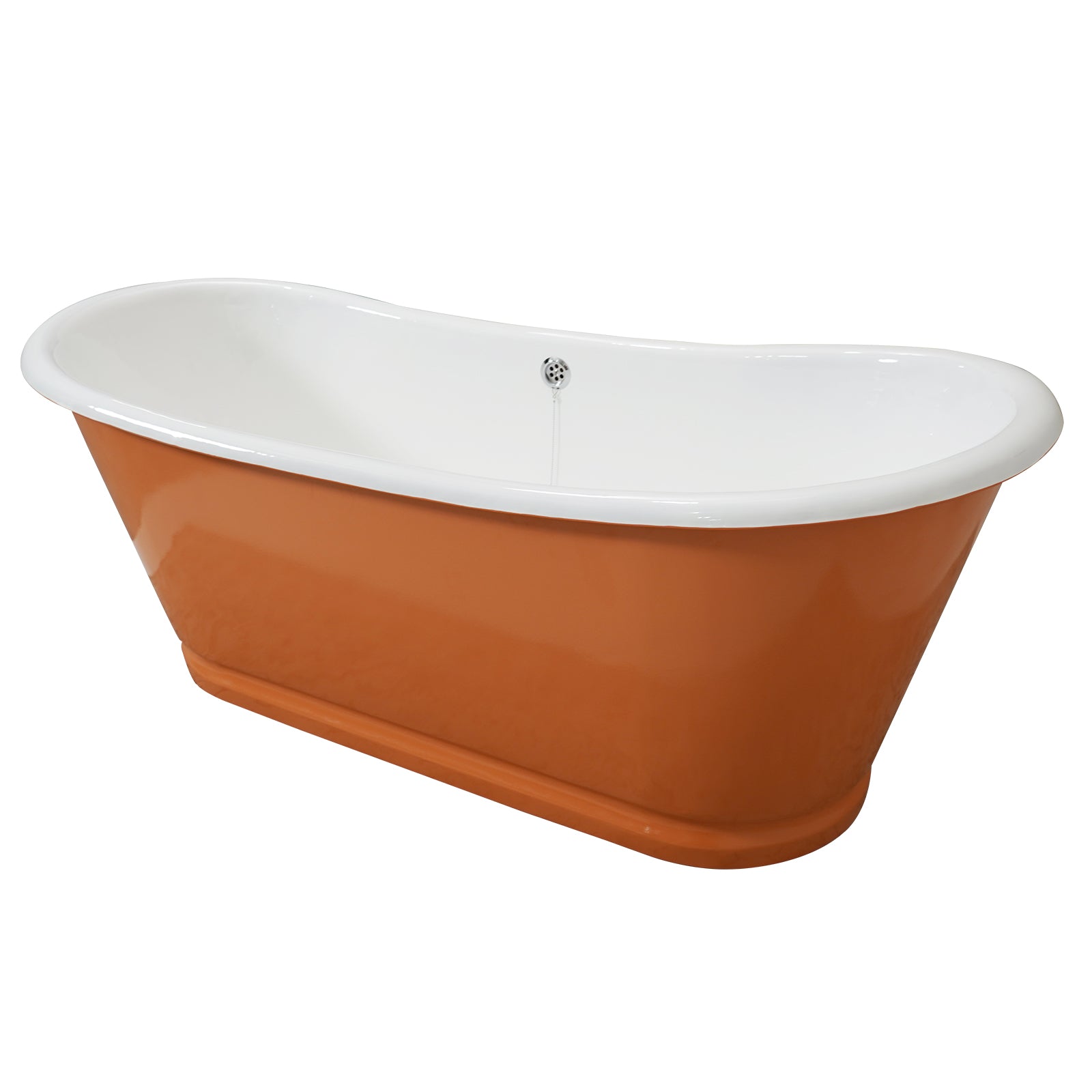 Elite Brilliant Cast Iron Double Ended Stand Alone Tub EI-DE04