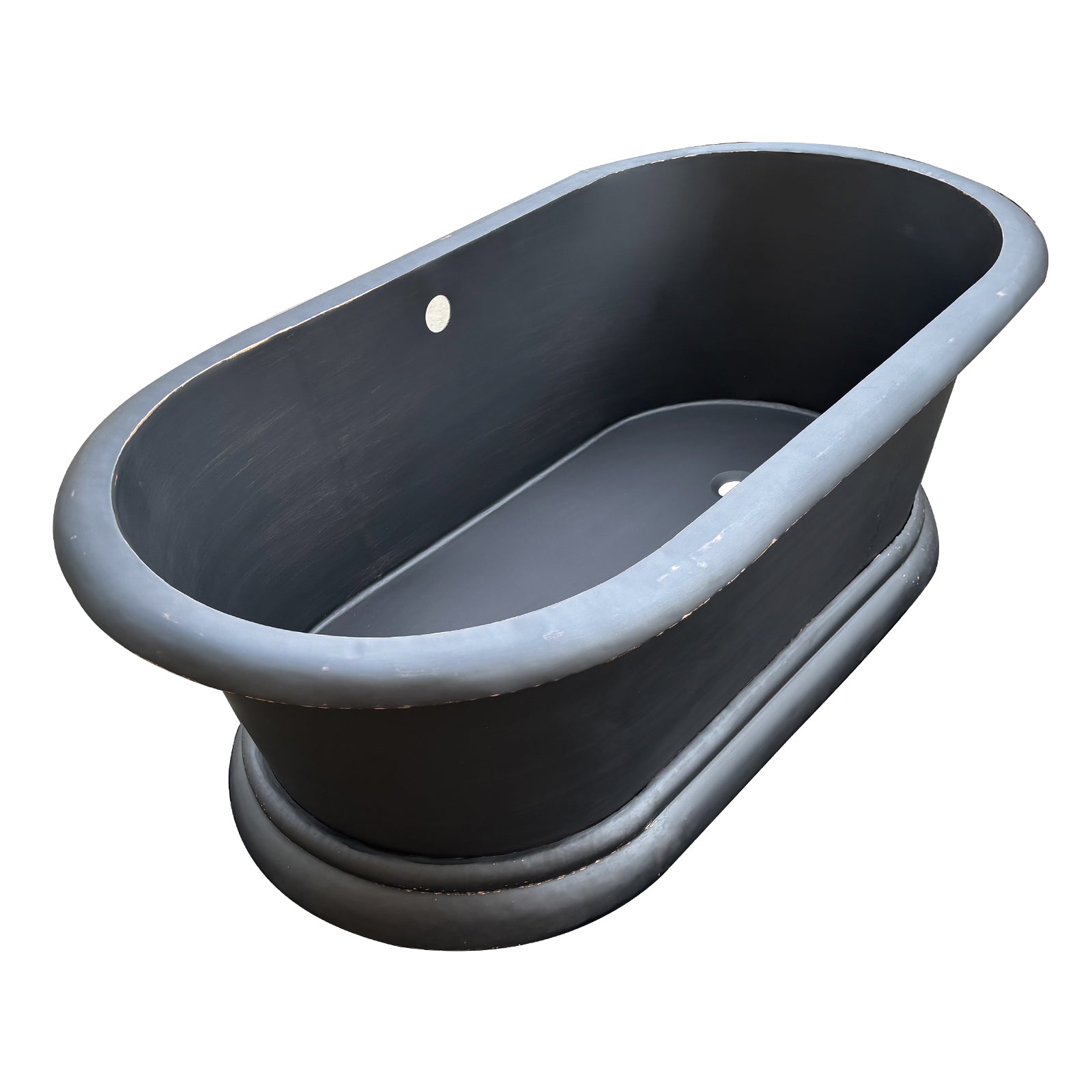 Freestanding Hand-hammered Copper bathtub with modern style  for boutique residences
