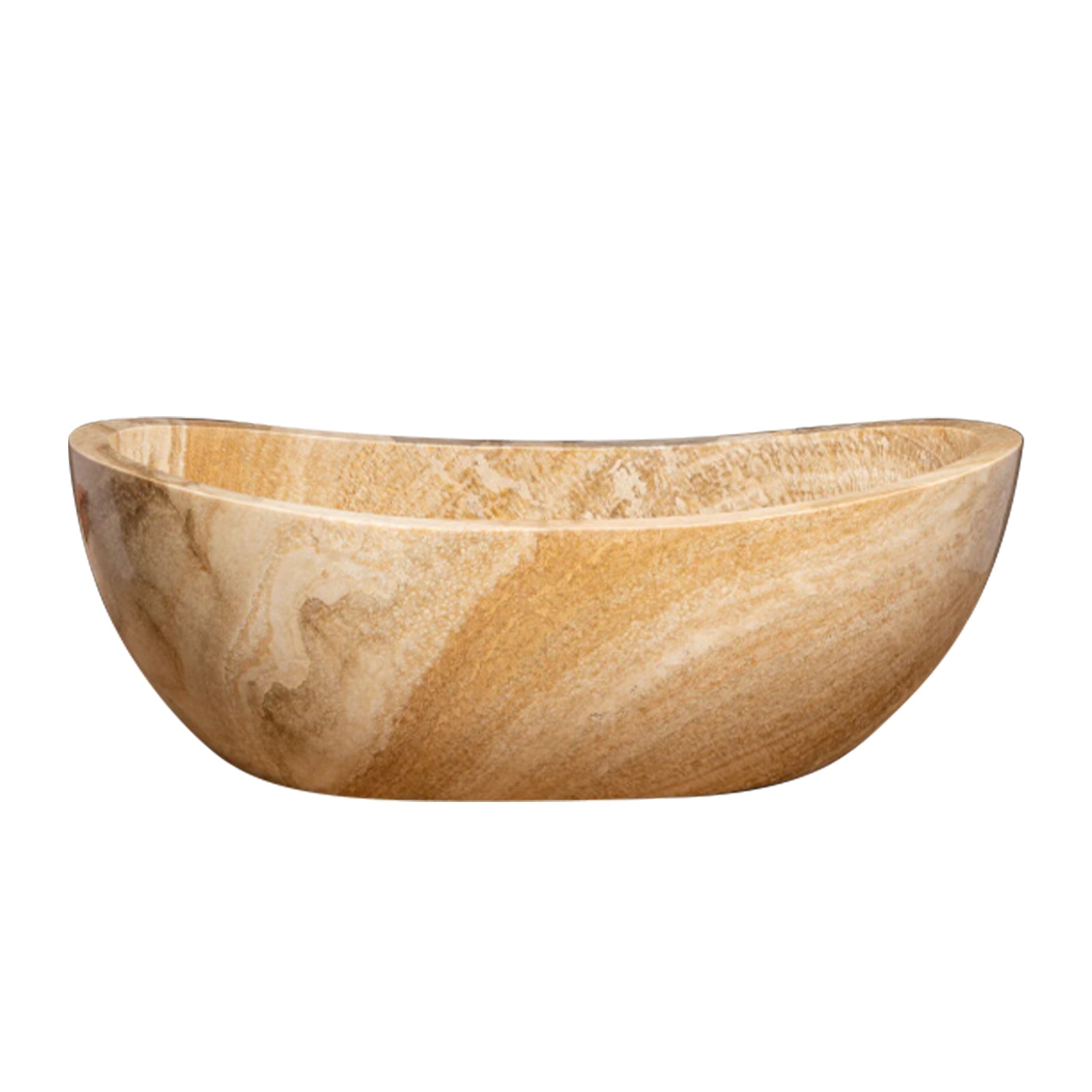 Elite Deep Stand Alone Wood-grain Freestanding Tub EM-T09