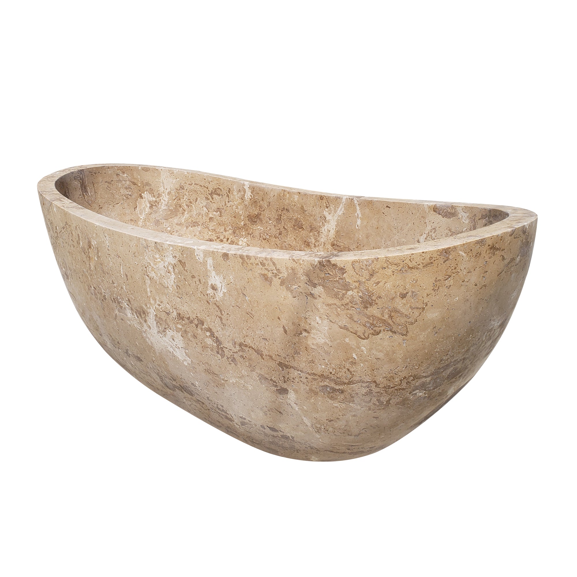 Elite Freestanding Deep Marble Bathtub for Modern Bath EM-T02
