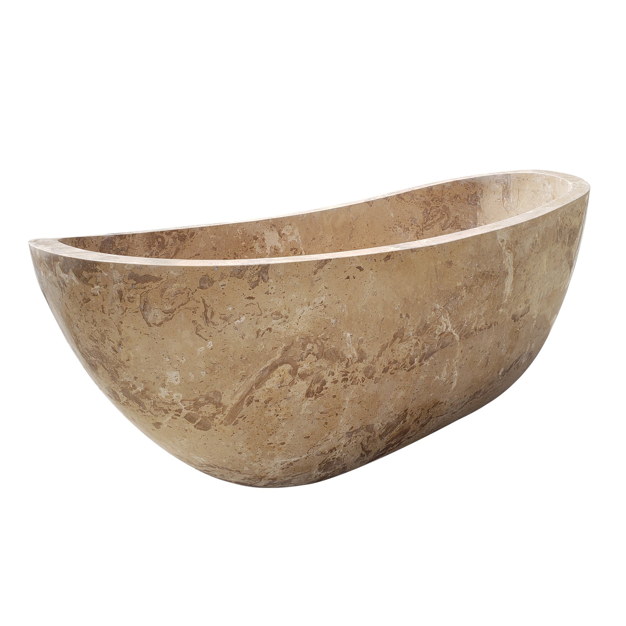 Elite Freestanding Deep Marble Bathtub for Modern Bath EM-T02