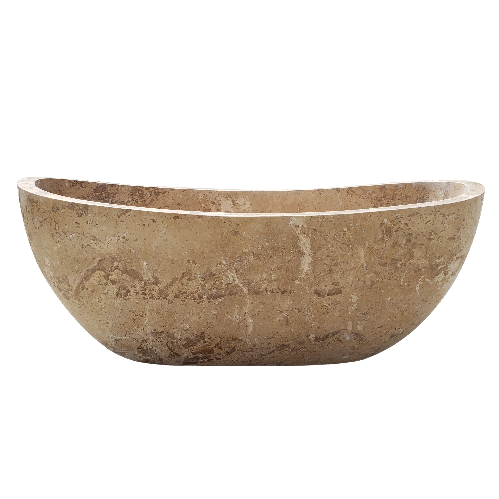 Elite Freestanding Deep Marble Bathtub for Modern Bath EM-T02