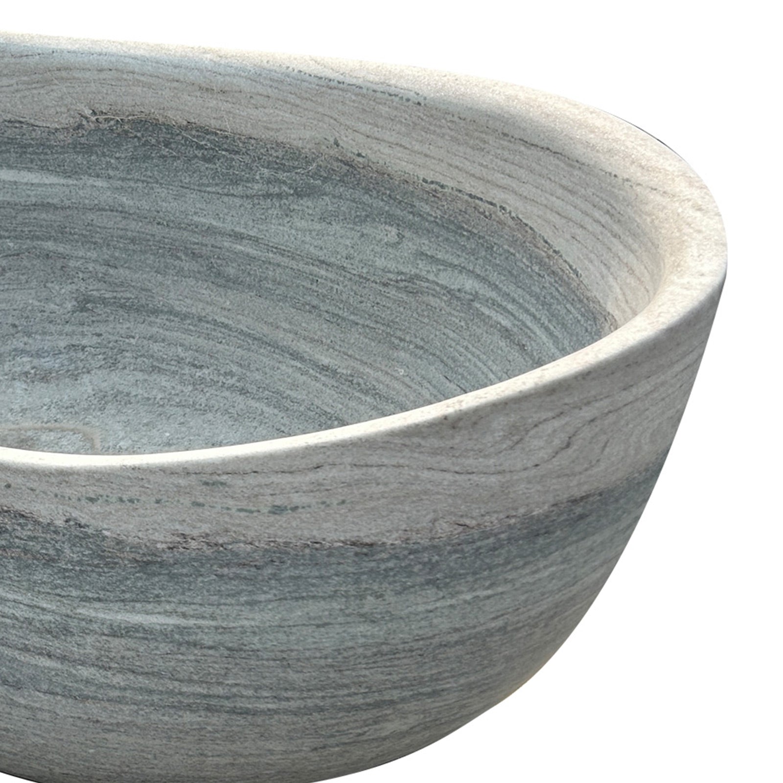 Elite Marble Hand-Carved Free Standing Stone Bathtub EM-T04