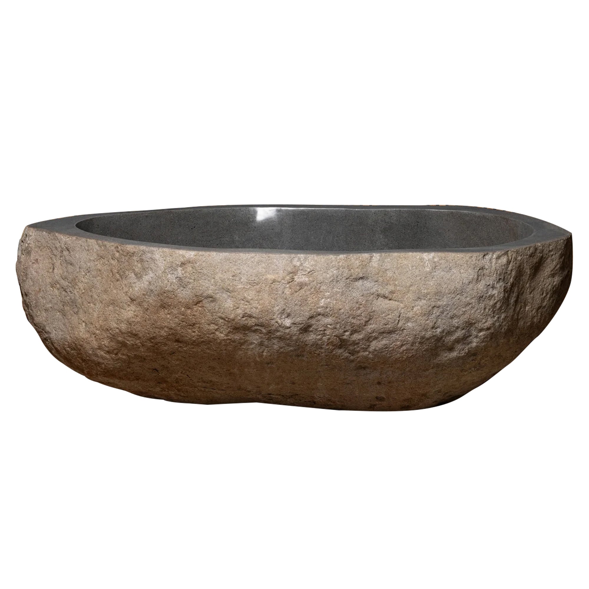 Elite Natural Stone Bathtub Luxury Soaking Tub EM-F01
