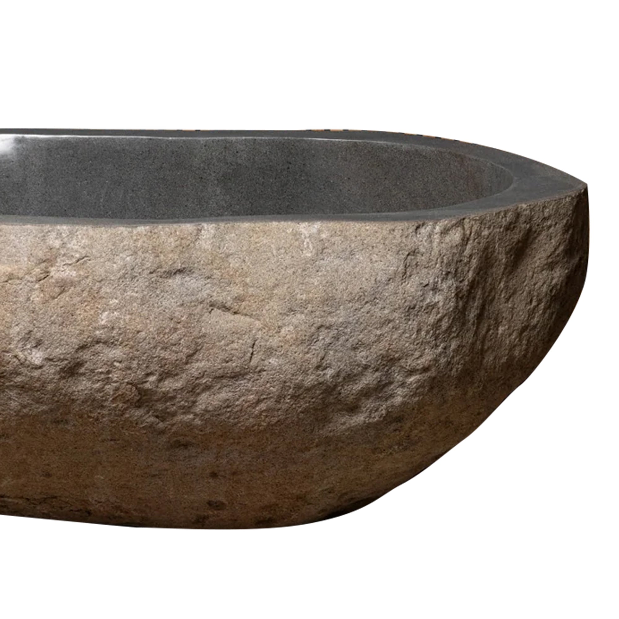 Elite Natural Stone Bathtub Luxury Soaking Tub EM-F01