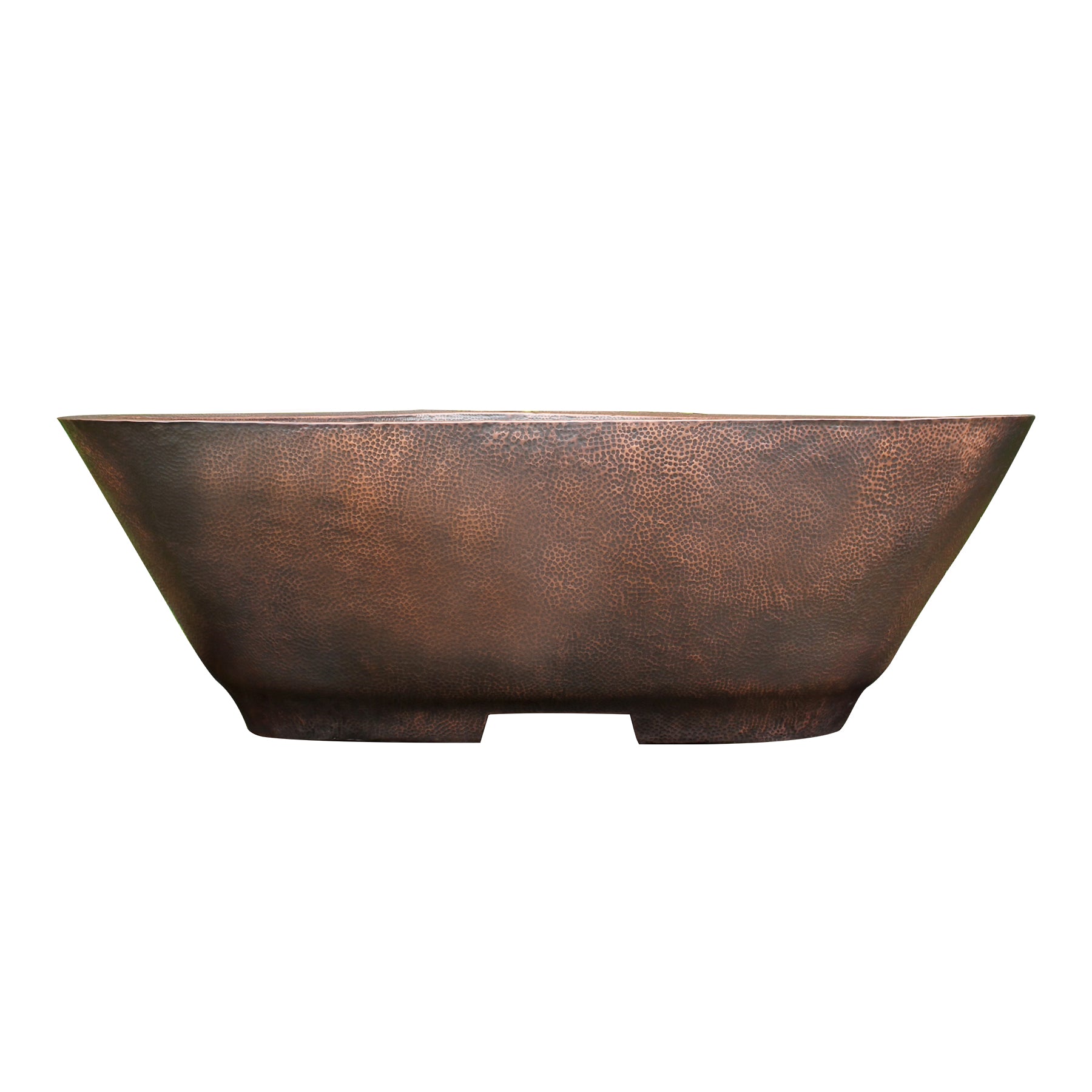 Freestanding Antique Copper bathtub with customizable finishes for high-end residences