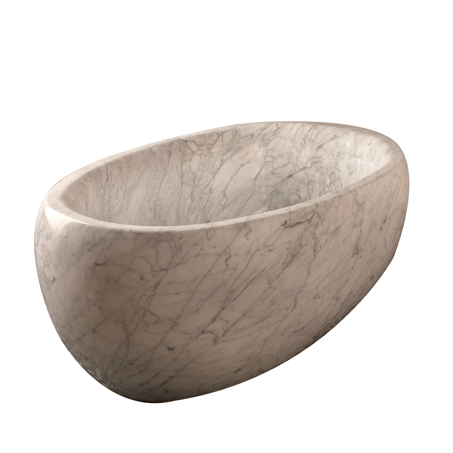 Oval Marble Bathtub