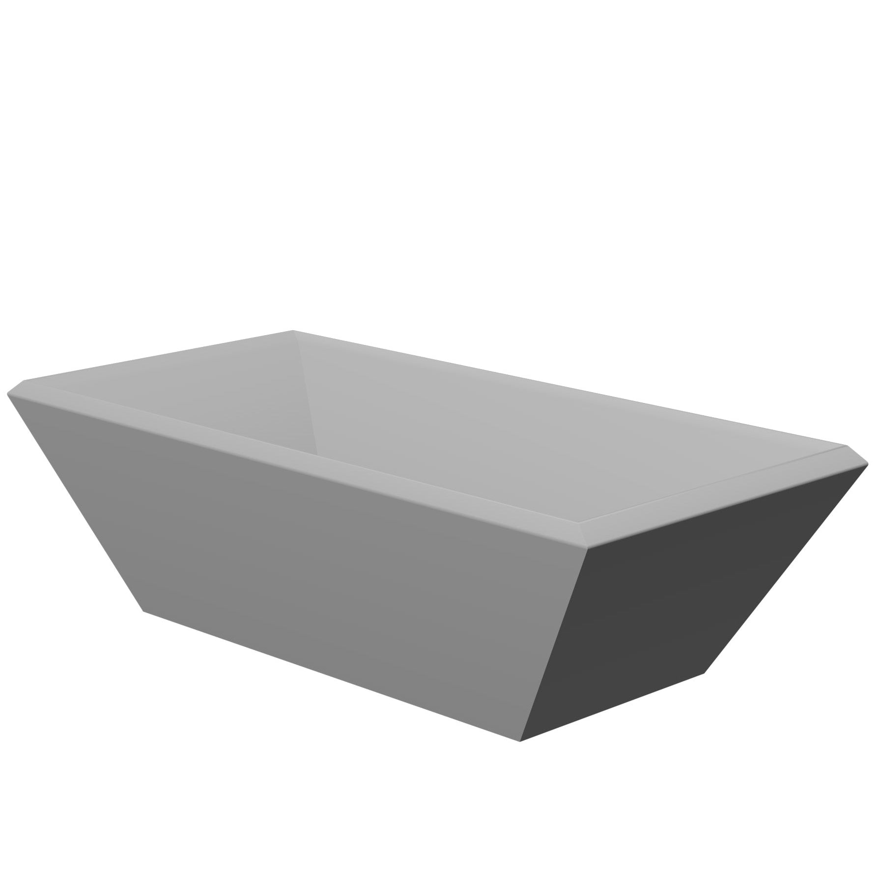 Rectangular Marble Bathtub