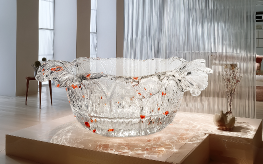 Crystal Tubs Have Become The Ultimate Symbol of Luxury in Modern Bathrooms