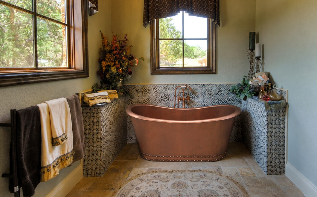 How to Clean a Copper Bathtub Without Damaging the Finish