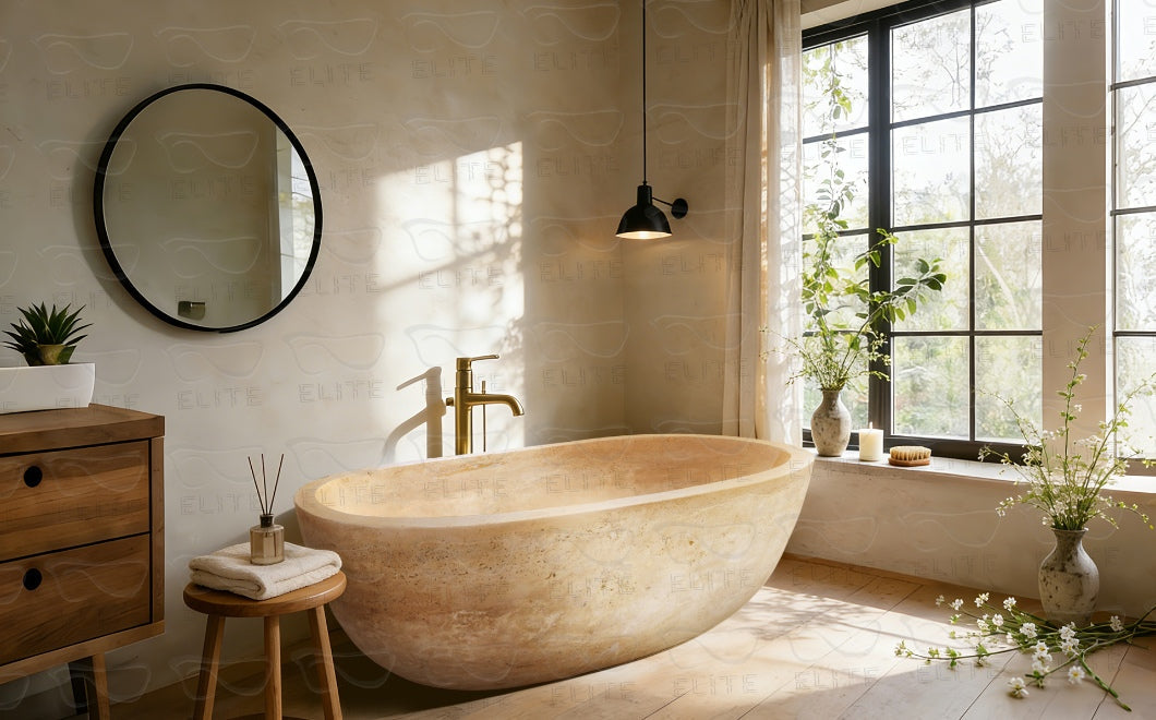 Why Natural Stone Bathtubs Are Becoming the New Luxury Bathroom Statement