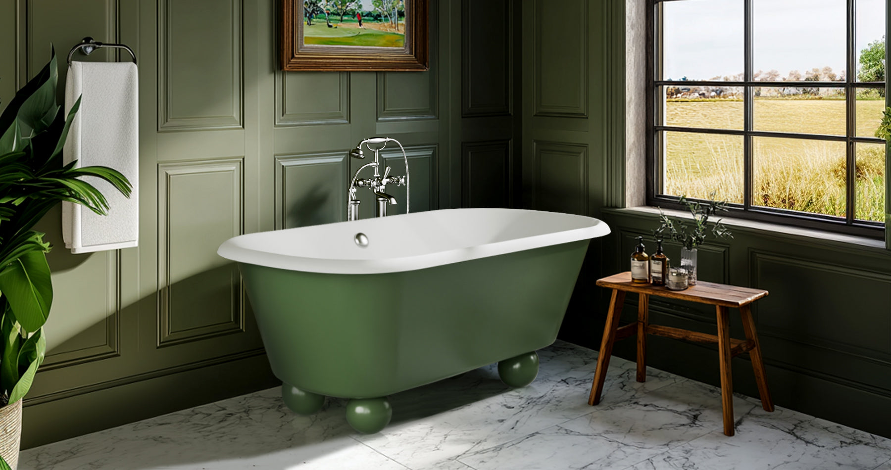 Freestanding Cast Iron Bathtubs