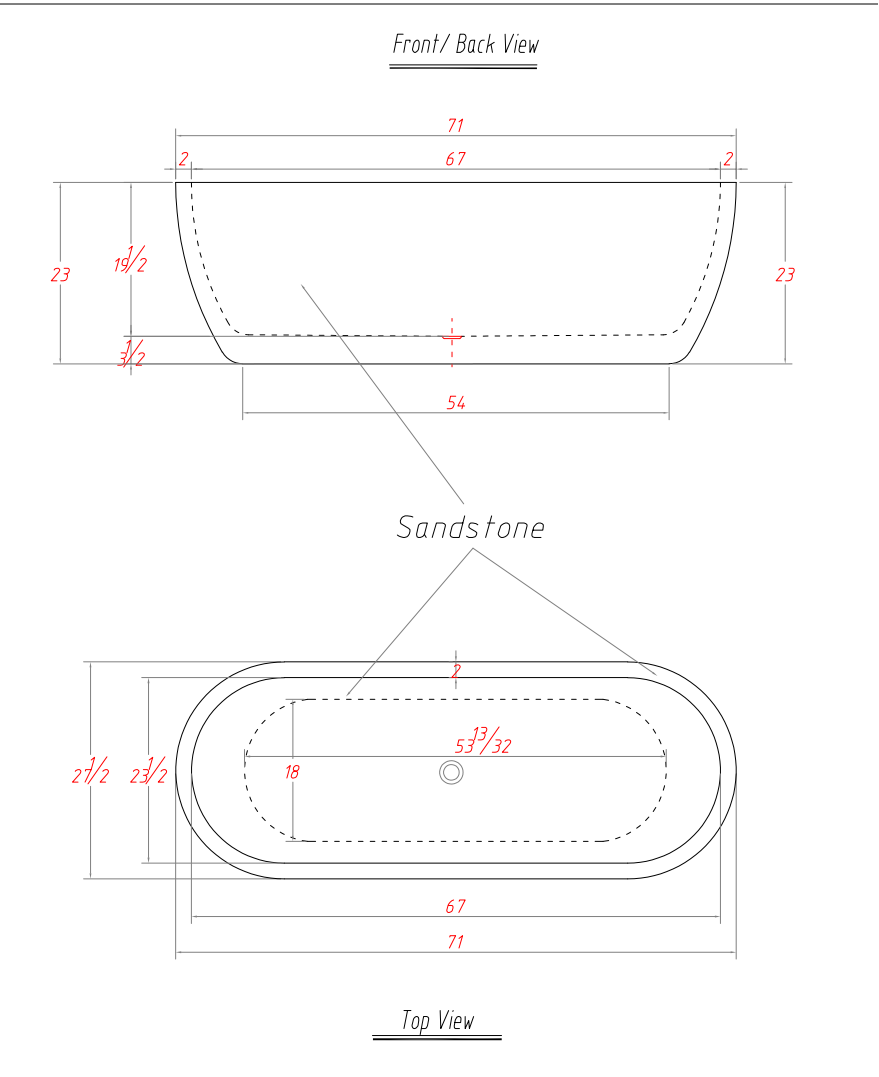 Elite Luxury Sandstone Custom Freestanding Bathtub O01 & Stone Sinks for Mary