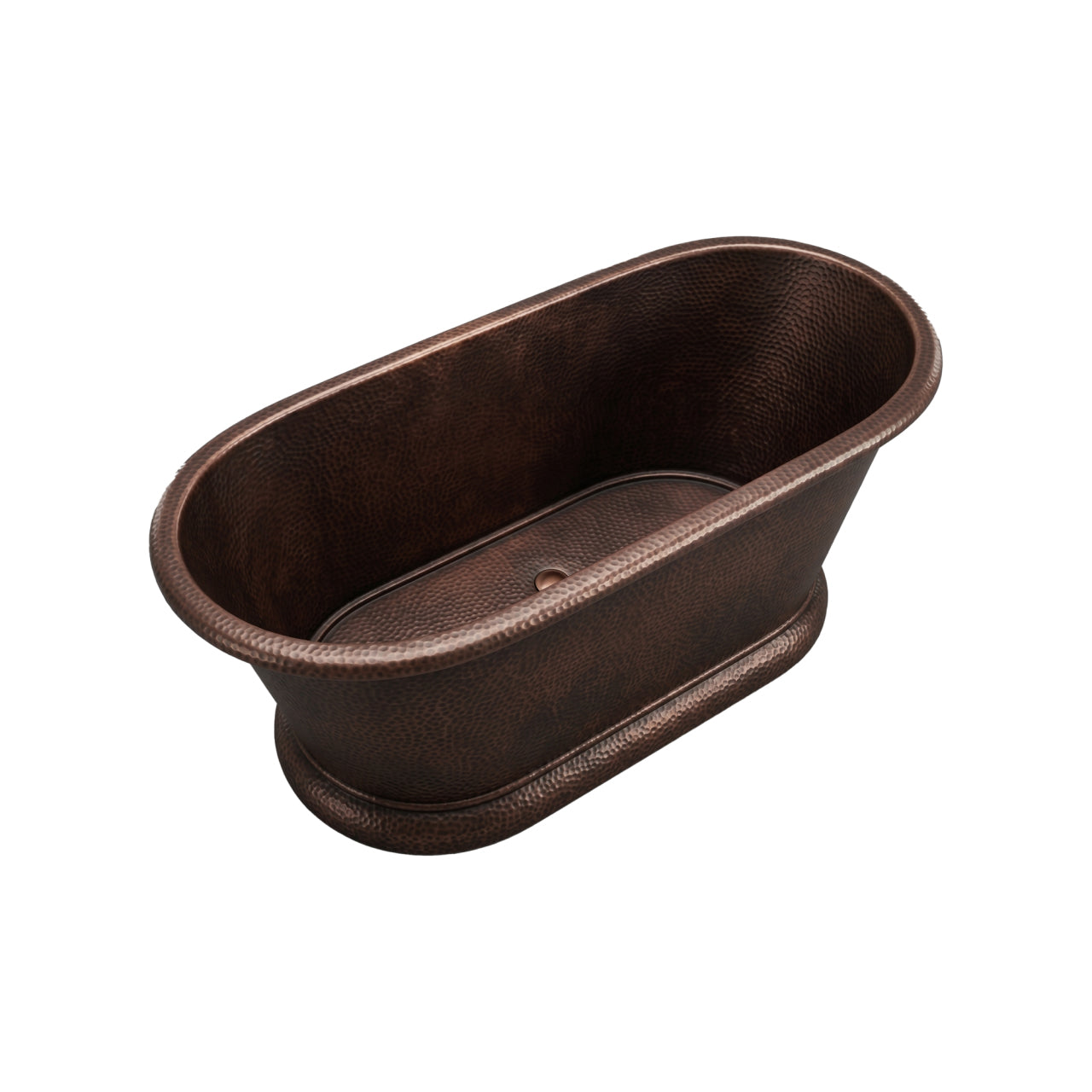Elite Custom Hand Hammered Double Ended Freestanding Copper Bathtub ET-C-DE10