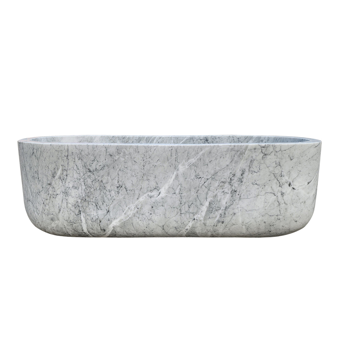 Arabescato Marble Freestanding Bathtub