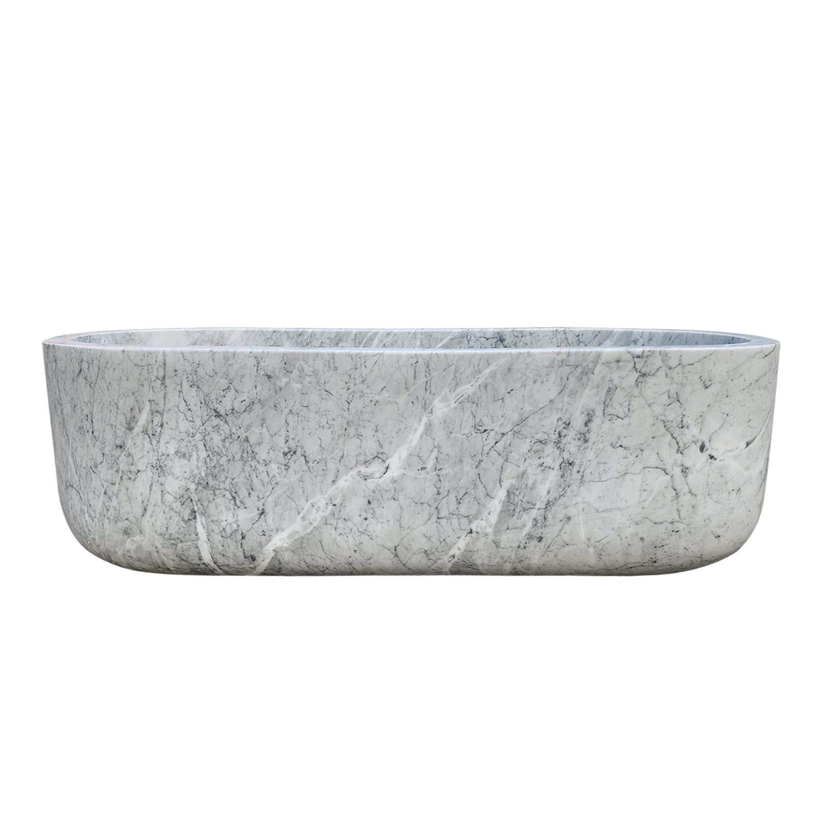 Arabescato Marble Freestanding Bathtub