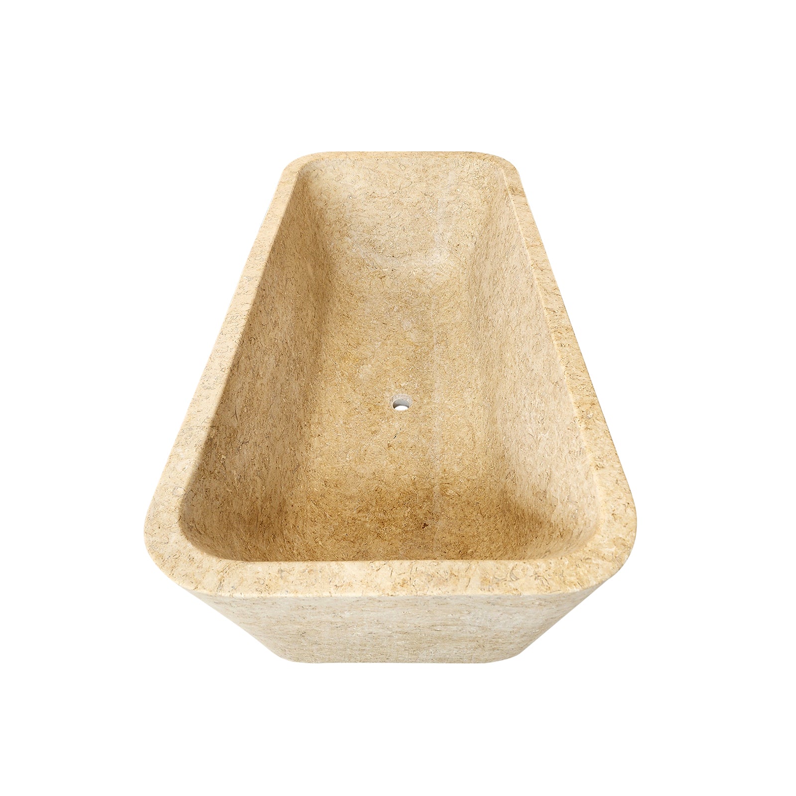 Elite Beige Marble Bathtub Edge Stone Soaking Bath Tubs ET-M-L03