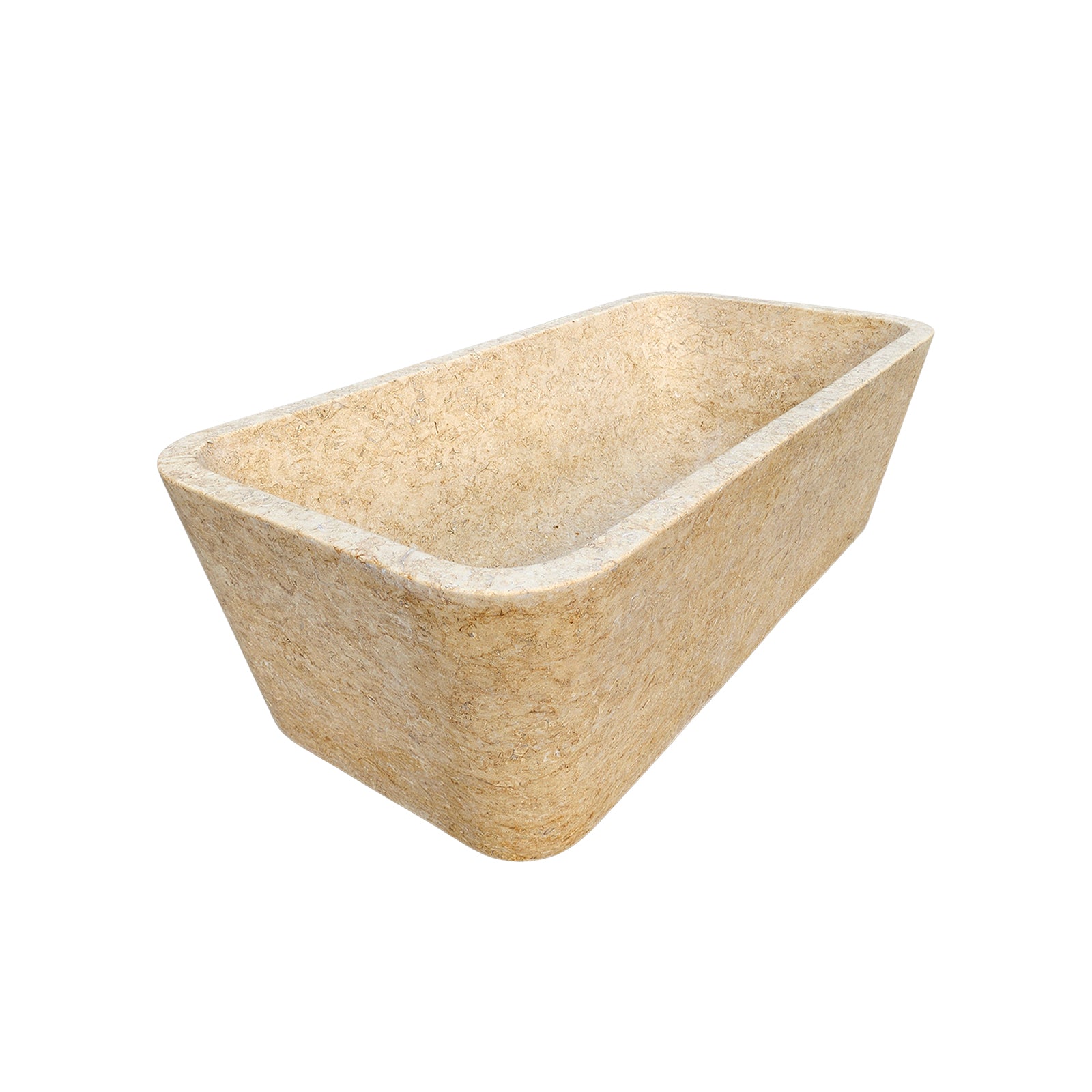 Elite Beige Marble Bathtub Edge Stone Soaking Bath Tubs ET-M-L03
