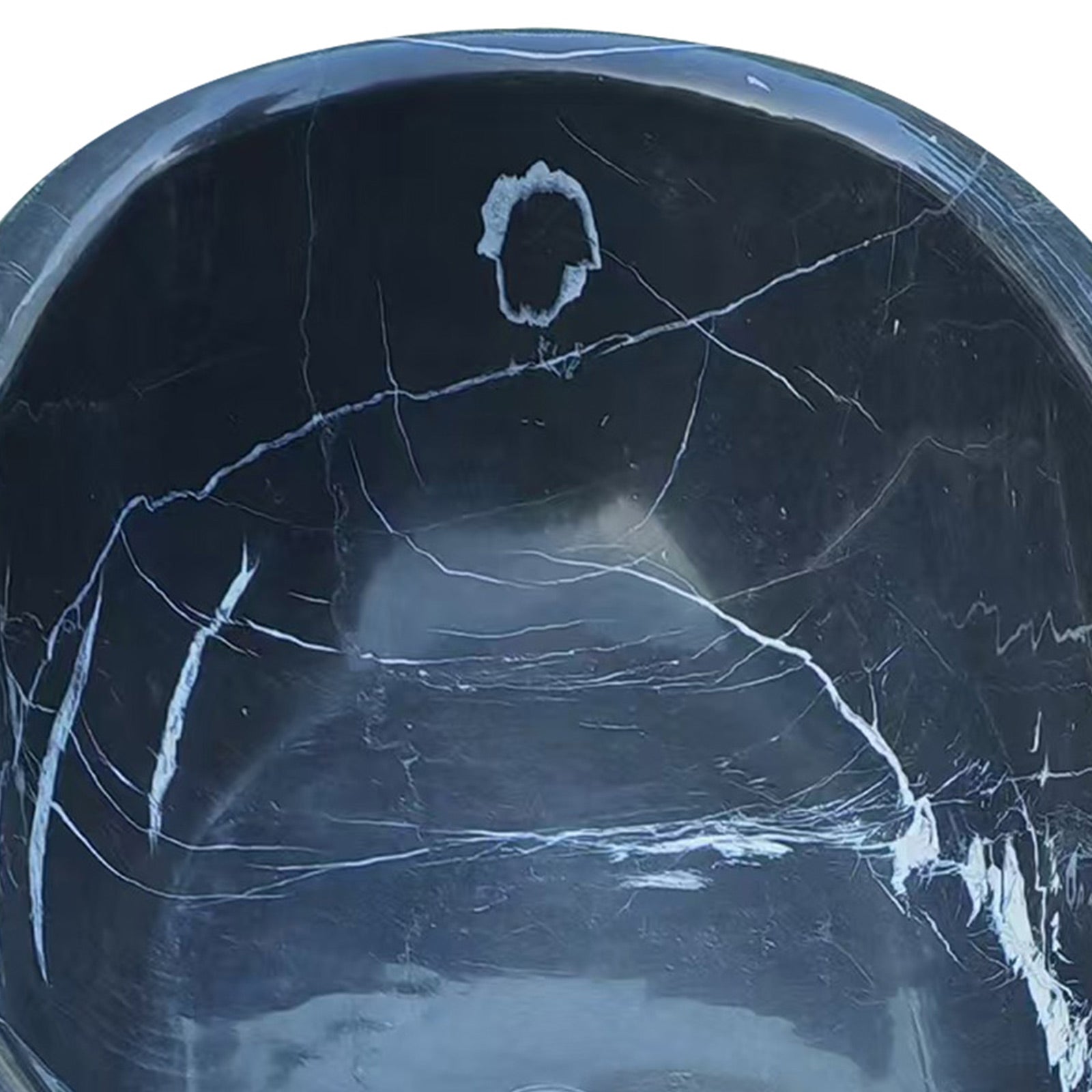 Elite Black Marble Bathtub Custom Made Tub EM-O03
