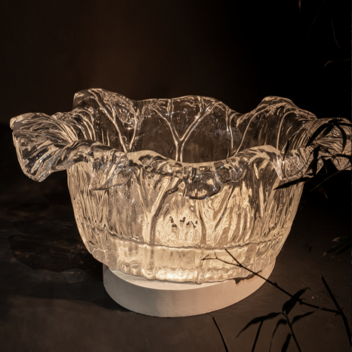 Elite Contemporary Unique Platinum Crystal Free Standing Tub EC-05