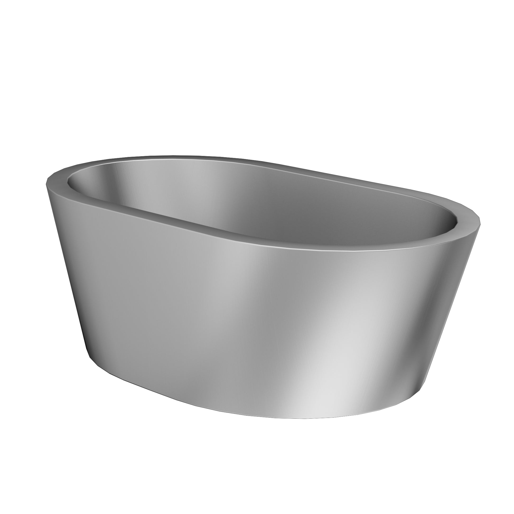 Heavy-Duty Stainless Steel Bathroom Tub