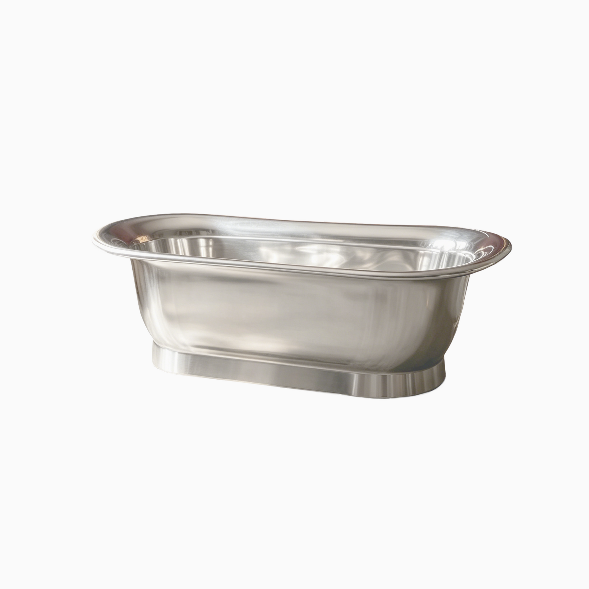Luxury Stainless steel freestanding bathtub at EliteBathtub