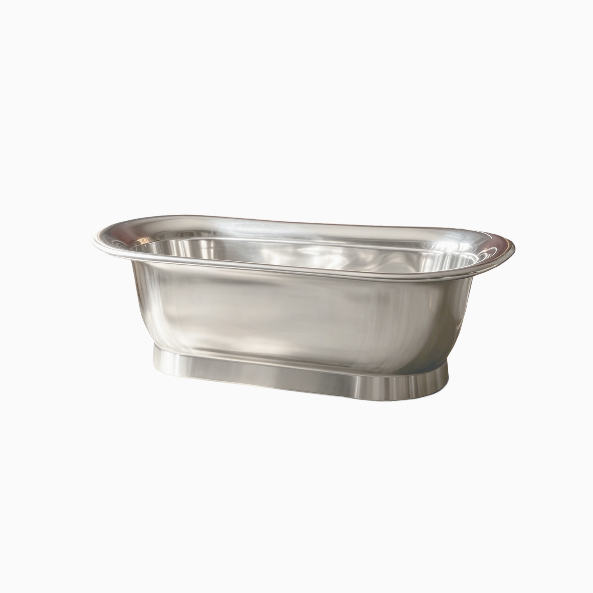 Luxury Stainless steel freestanding bathtub at EliteBathtub