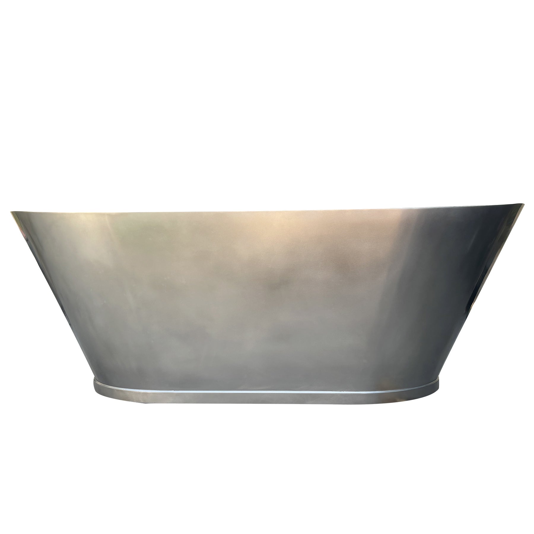 Stainless steel freestanding bathtub at EliteBathtub