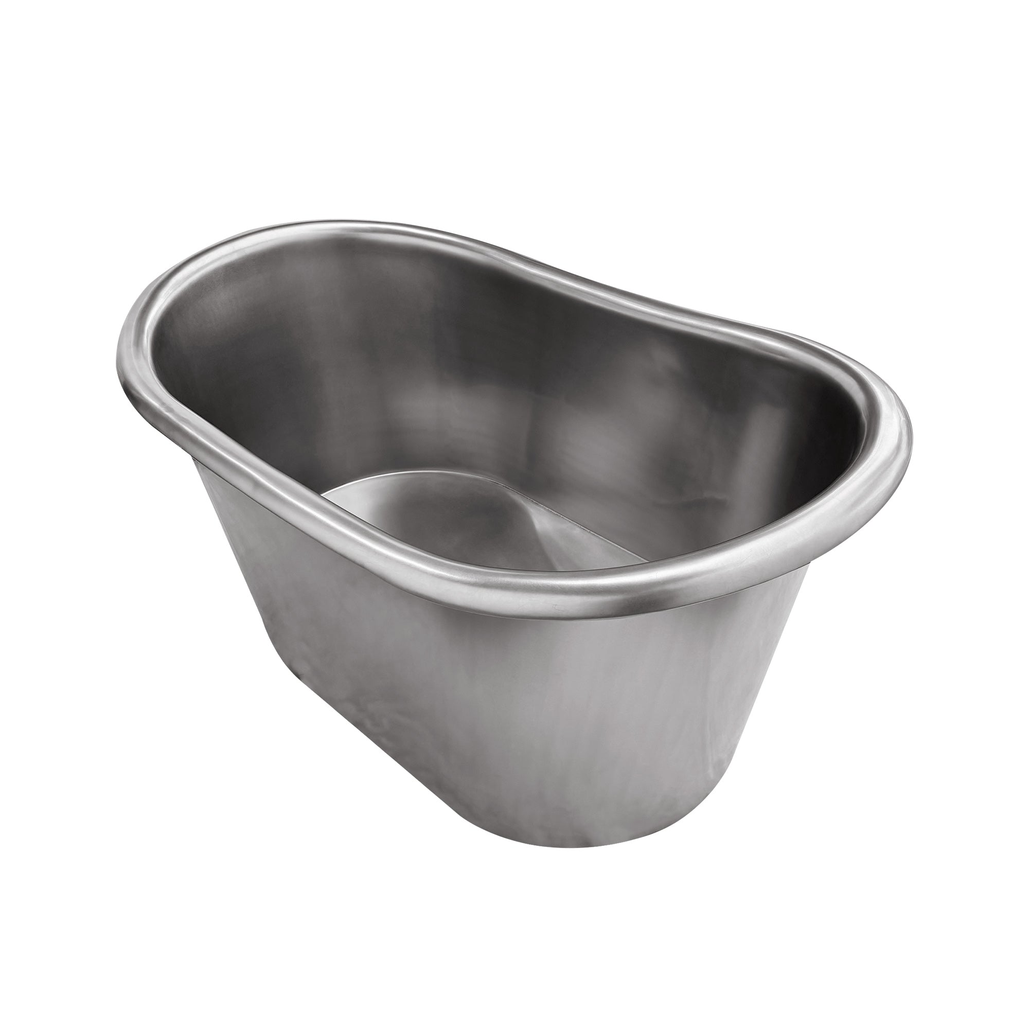 custom stainless steel freestanding bathtub at EliteBathtub