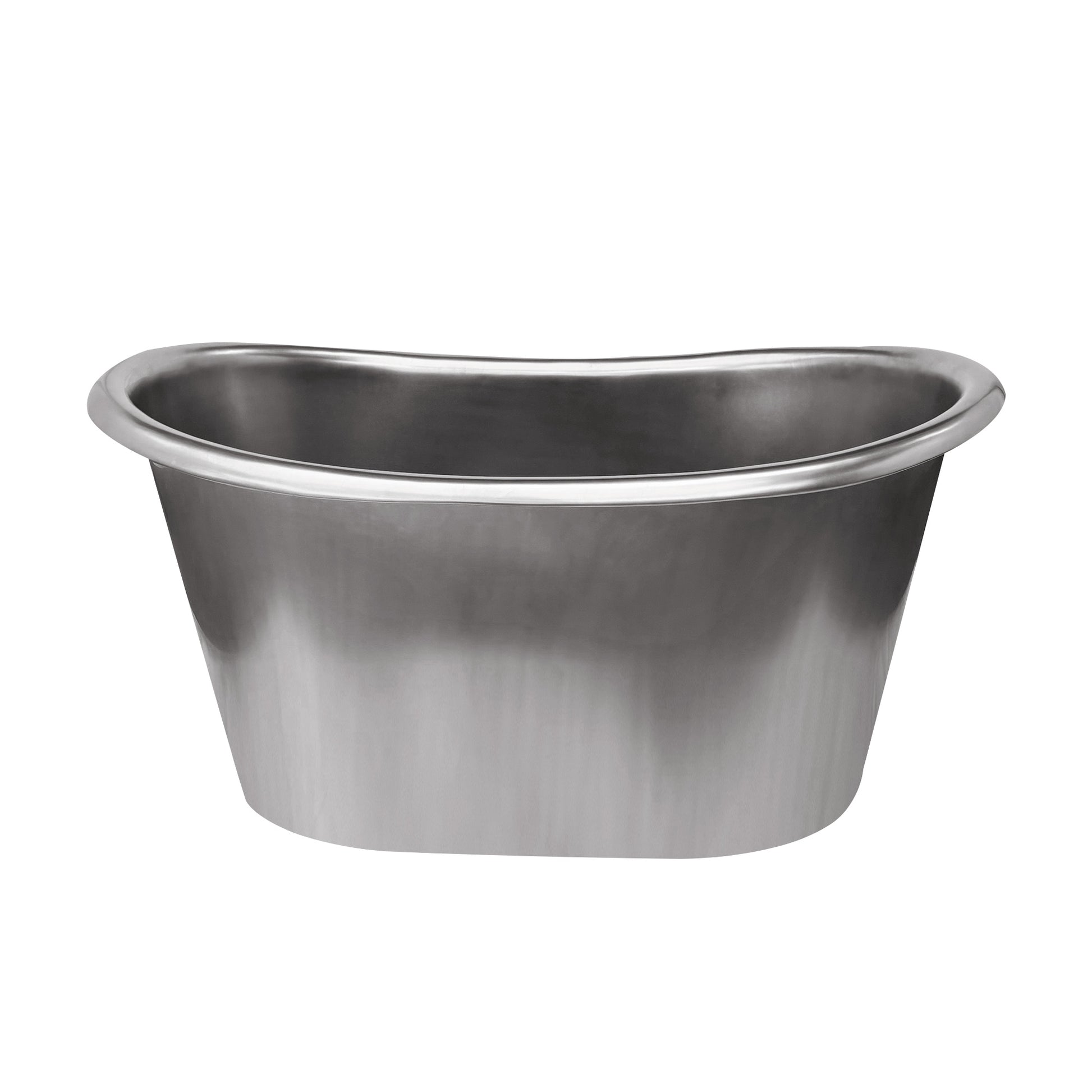 custom stainless steel freestanding bathtub at EliteBathtub