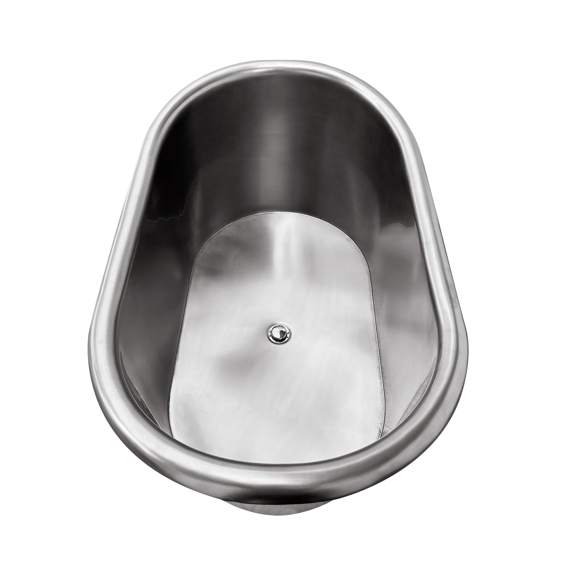 custom stainless steel freestanding bathtub at EliteBathtub