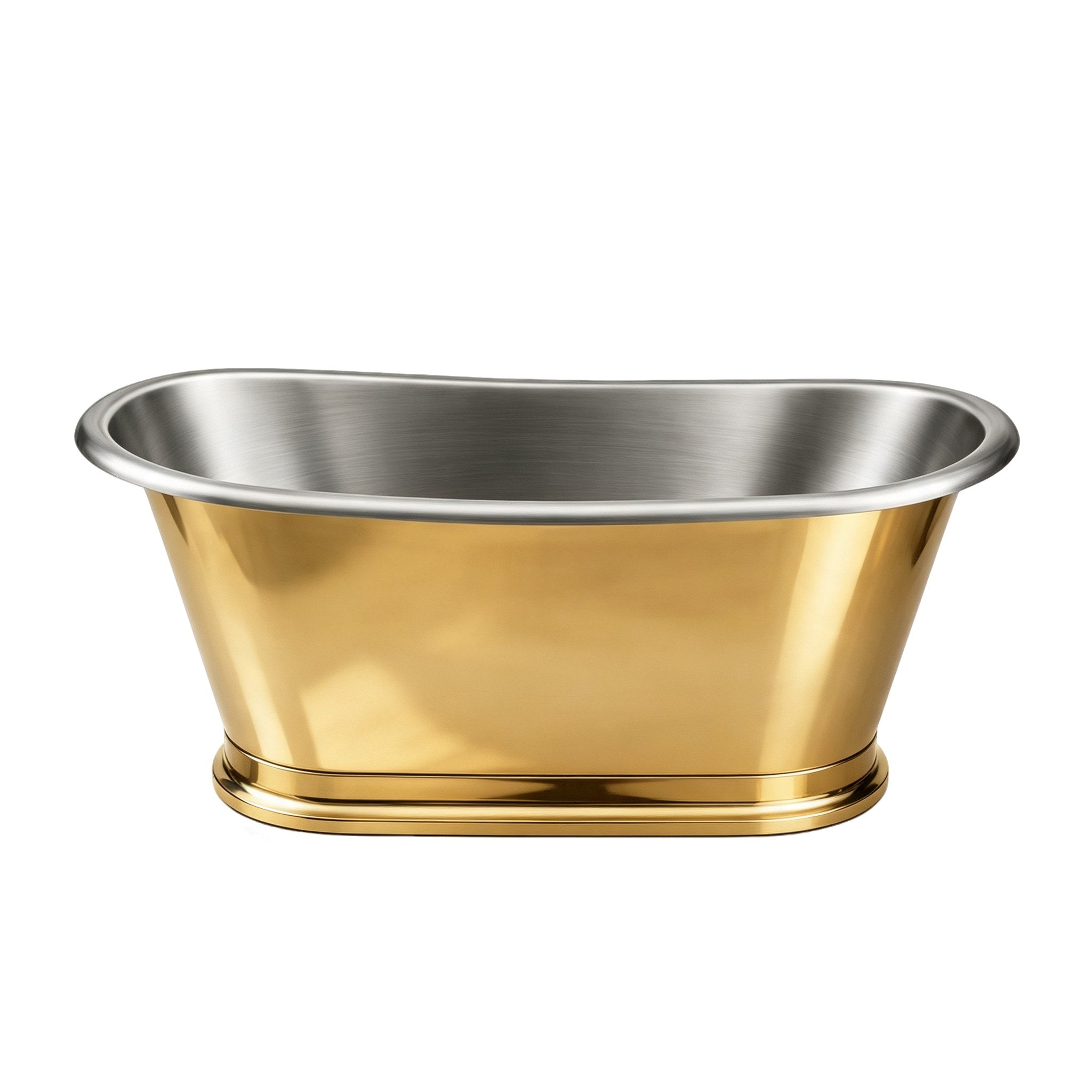 Elite Custom Double Ended Stainless Steel Soaking Freestanding Bathtub ET-S-DS08
