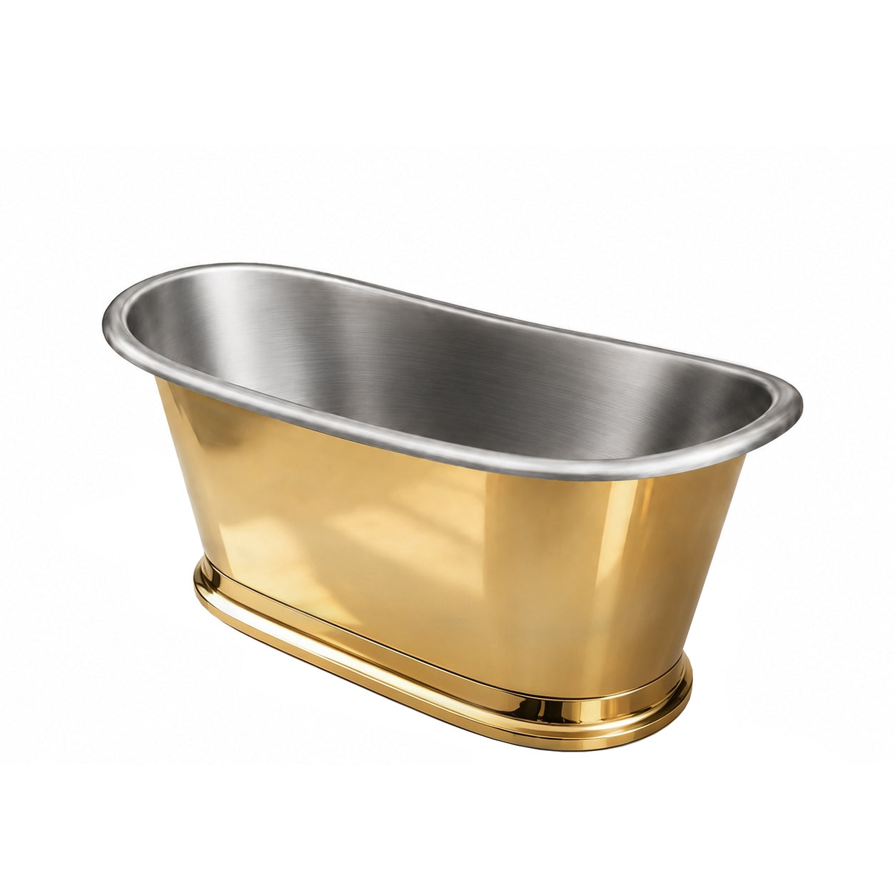 Elite Custom Double Ended Stainless Steel Soaking Freestanding Bathtub ET-S-DS08