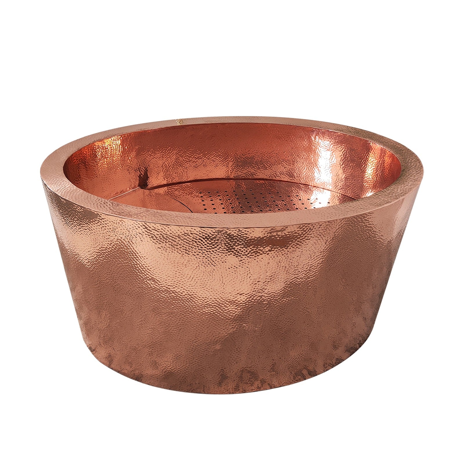 deep soaking copper freestanding bathtubs with seat elitebathtub 