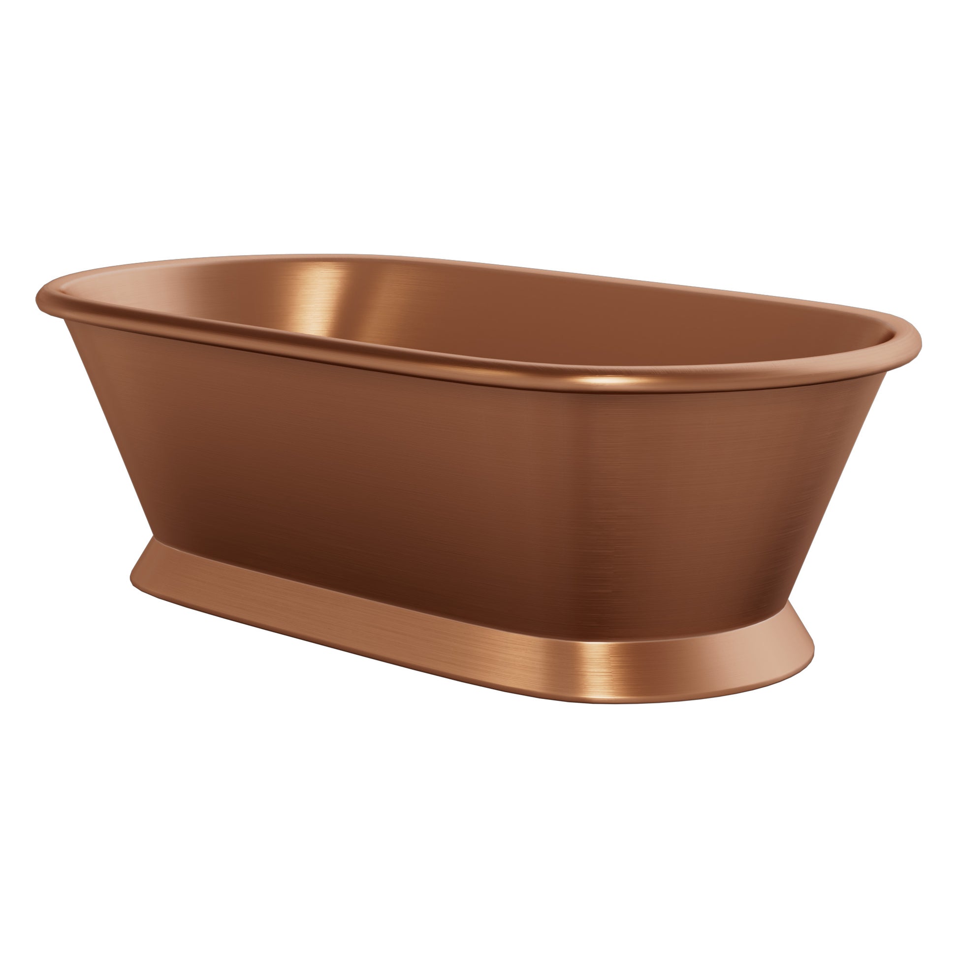 Elite Double-Ended Vintage Copper Freestanding Bathtub ECP-22