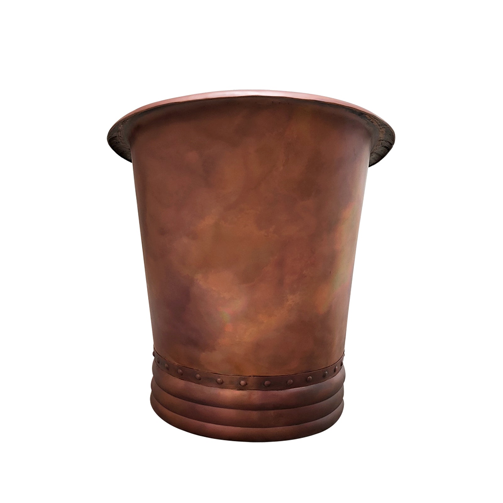 freestanding copper bathtub