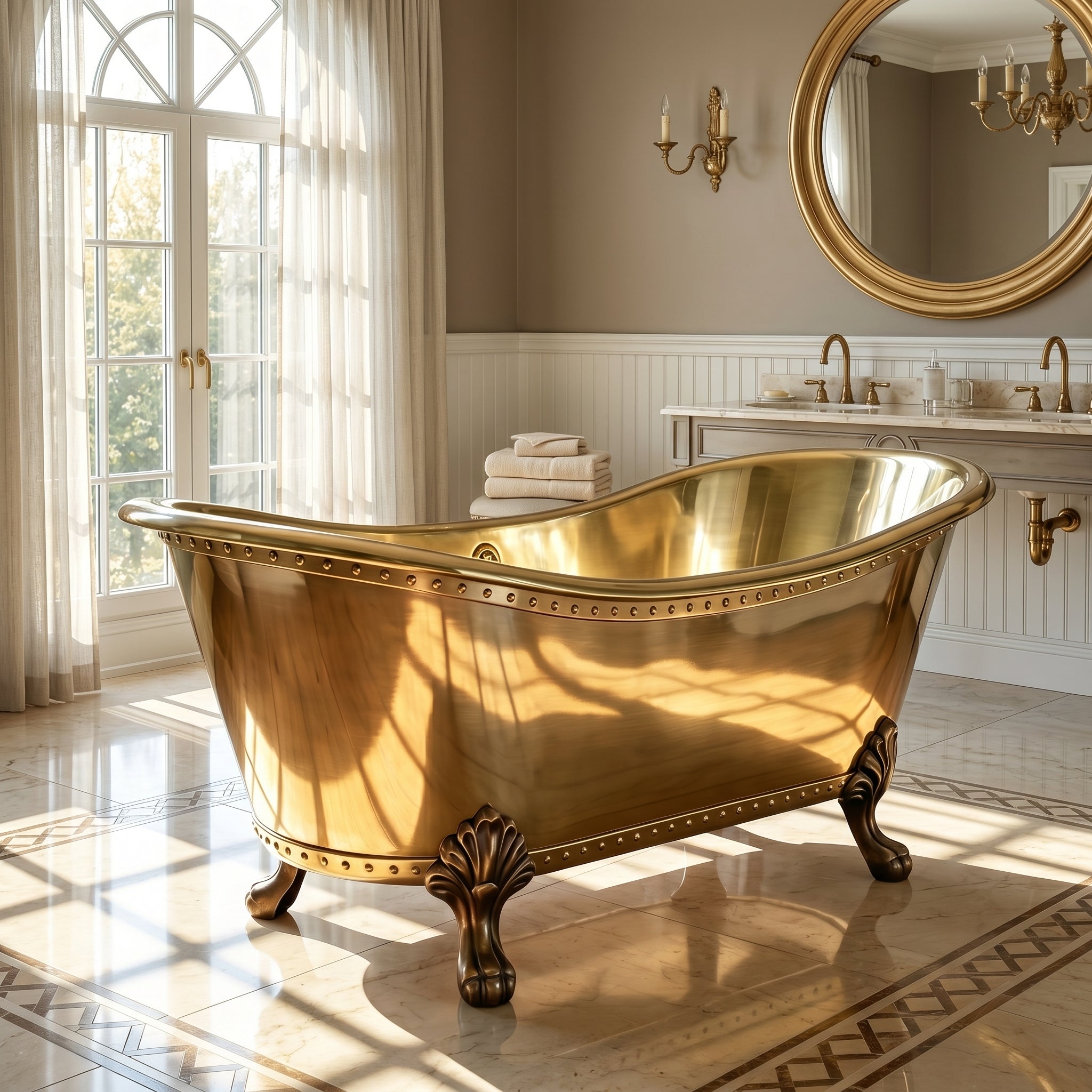 Single Layer Stainless Steel Bathtubs