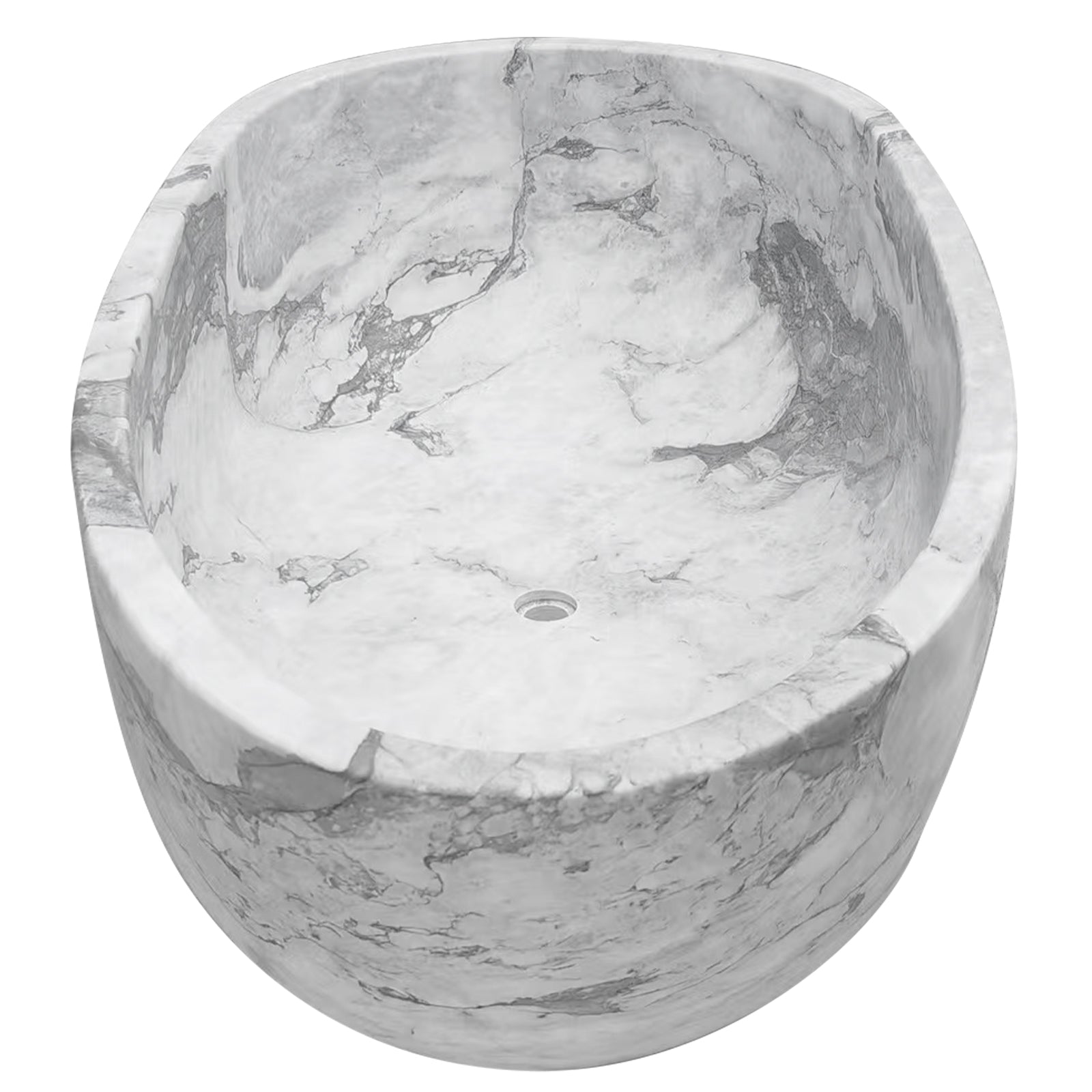 Elite Freestanding Marble Bathtub for Modern Bath EM-T01