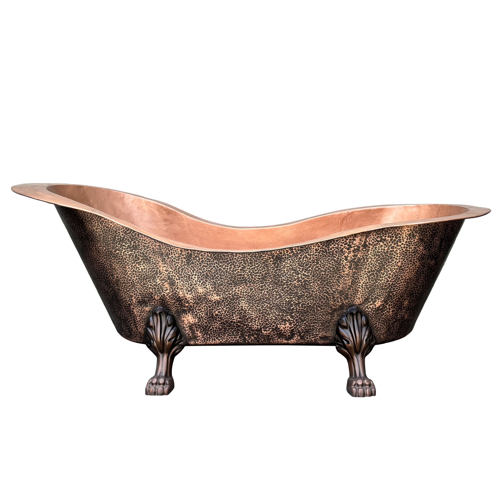Clawfoot Copper Freestanding Bathtub
