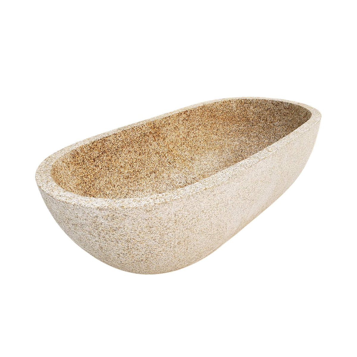 Elite Handcrafted Natural Granite Freestanding Bathtub ET-M-O46