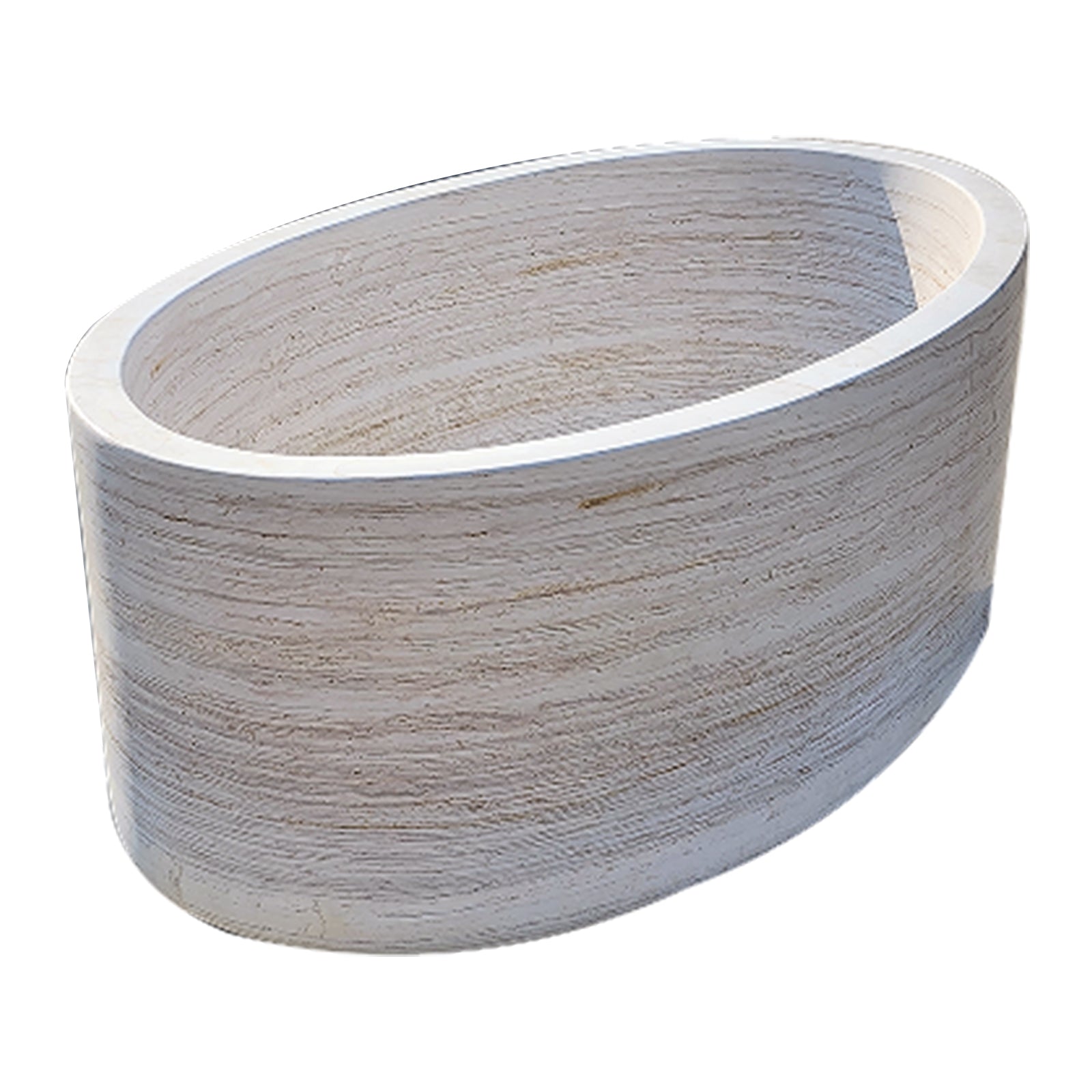 Elite Luxury Marble Bathtub Freestanding Soaking Tub EM-O07