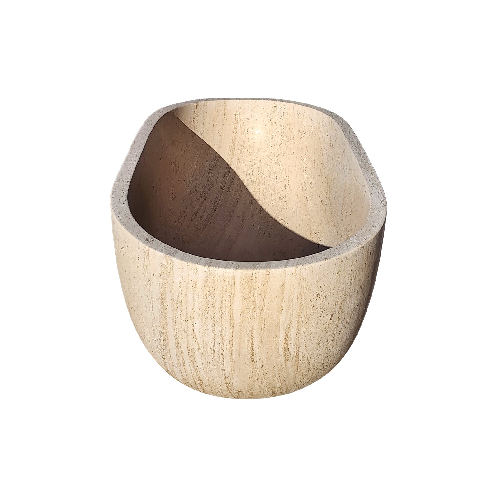 Elite Luxury Sandstone Bathtub Freestanding Soaking Tub EM-O23