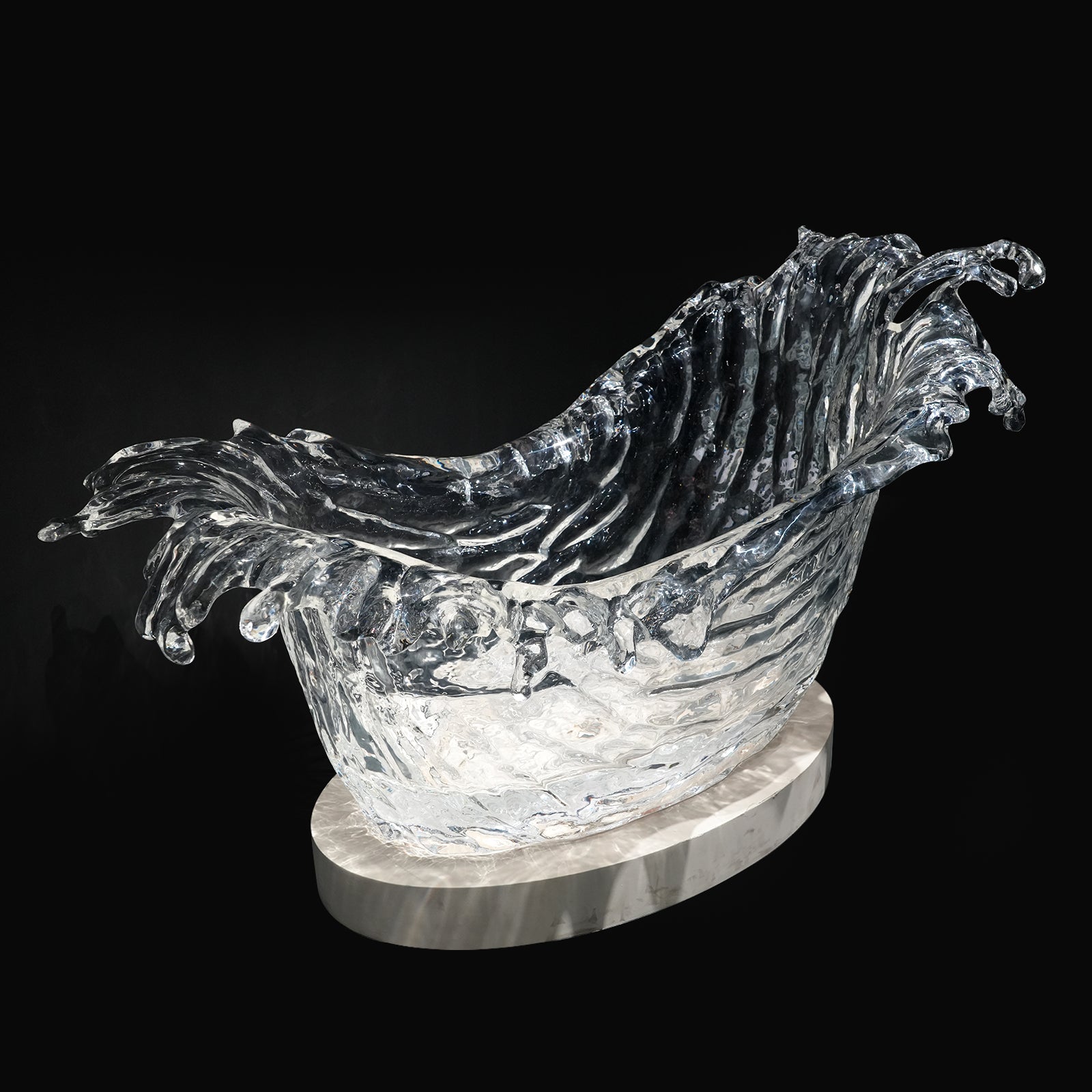 Elite Modern Freestanding Crystal Bathroom Tub for Shower EC-06