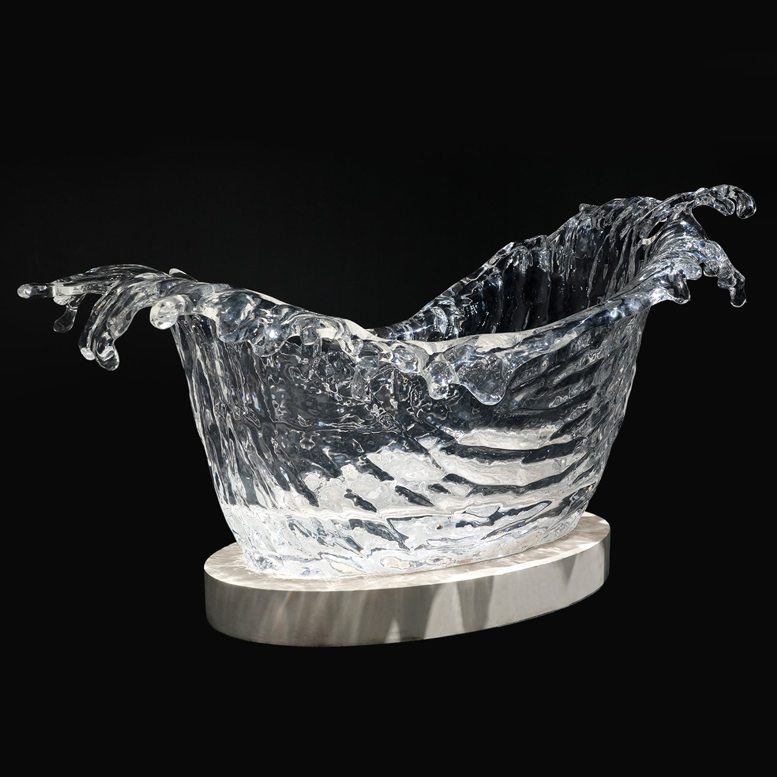 Elite Modern Freestanding Crystal Bathroom Tub for Shower EC-06