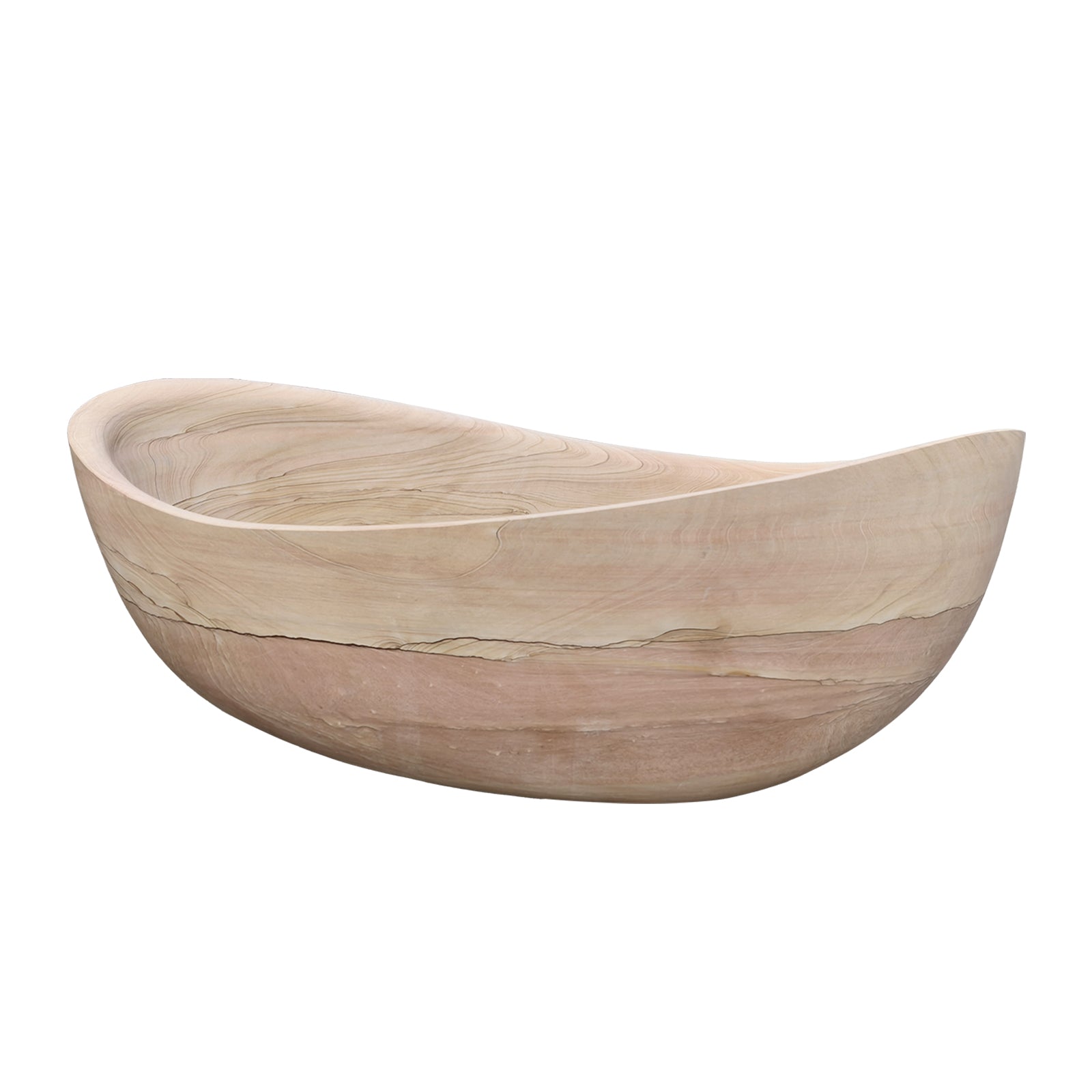 Elite Natural Marble Bathtub Luxury Modern Freestanding Tub ET-M-T13