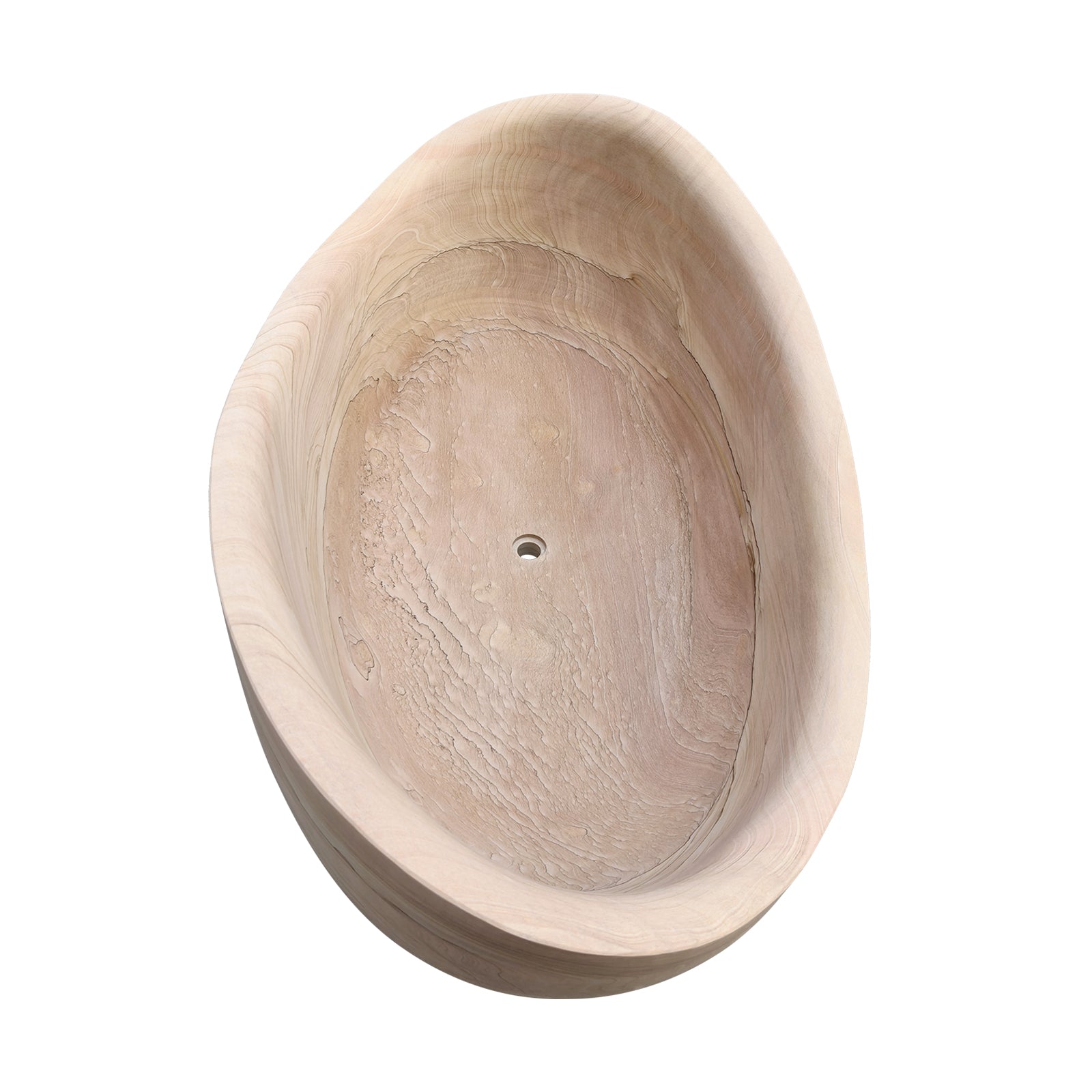 Elite Natural Marble Bathtub Luxury Modern Freestanding Tub ET-M-T13