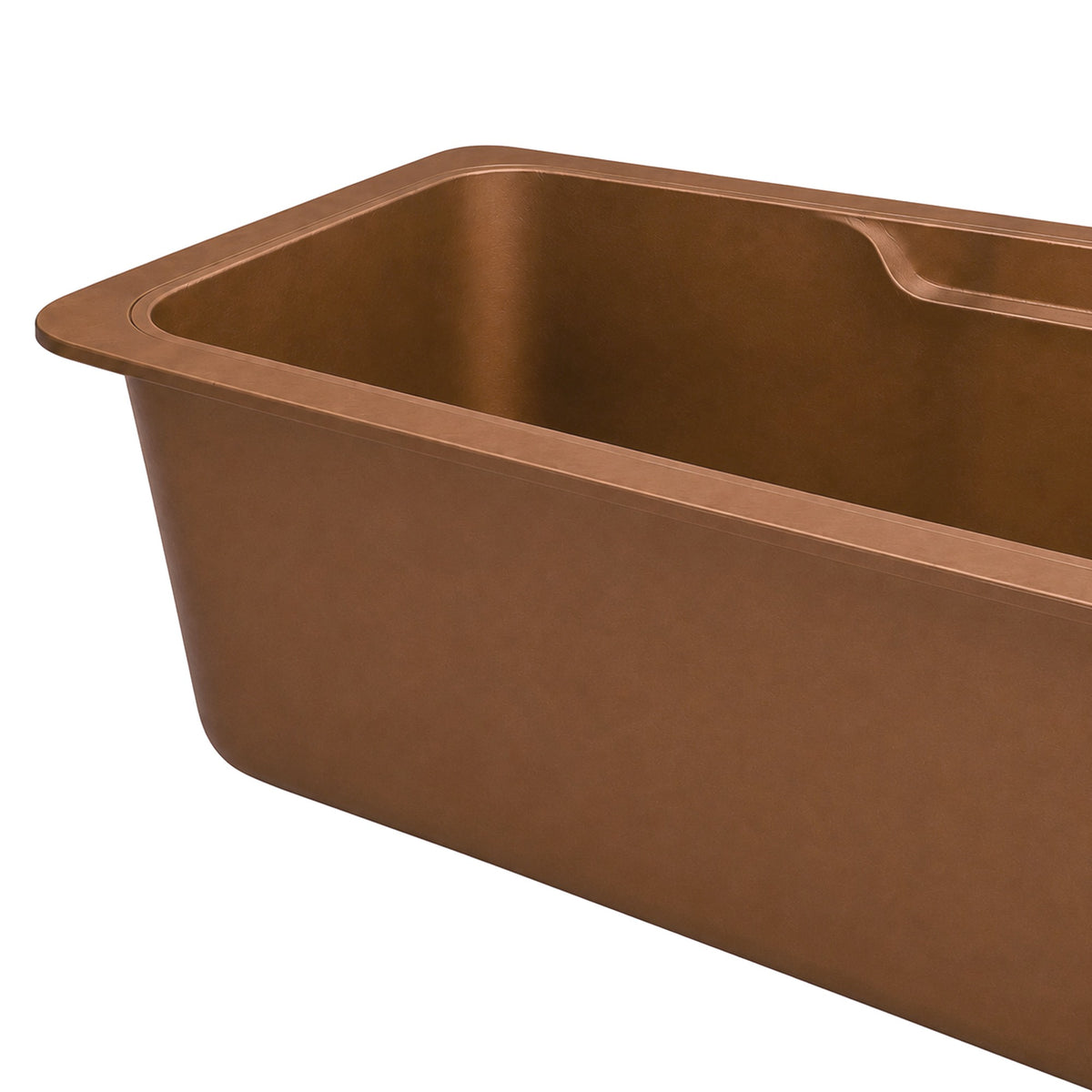 Elite Rectangular Shaped Handcrafted Natural Copper Drop‑In Bathtub ET-C-DI03