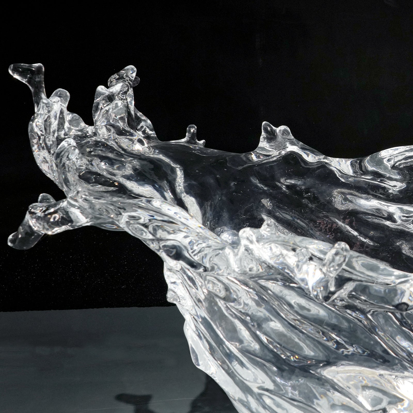 Elite Sophisticated Custom Crystal Soaking Tub for Bathroom EC-02
