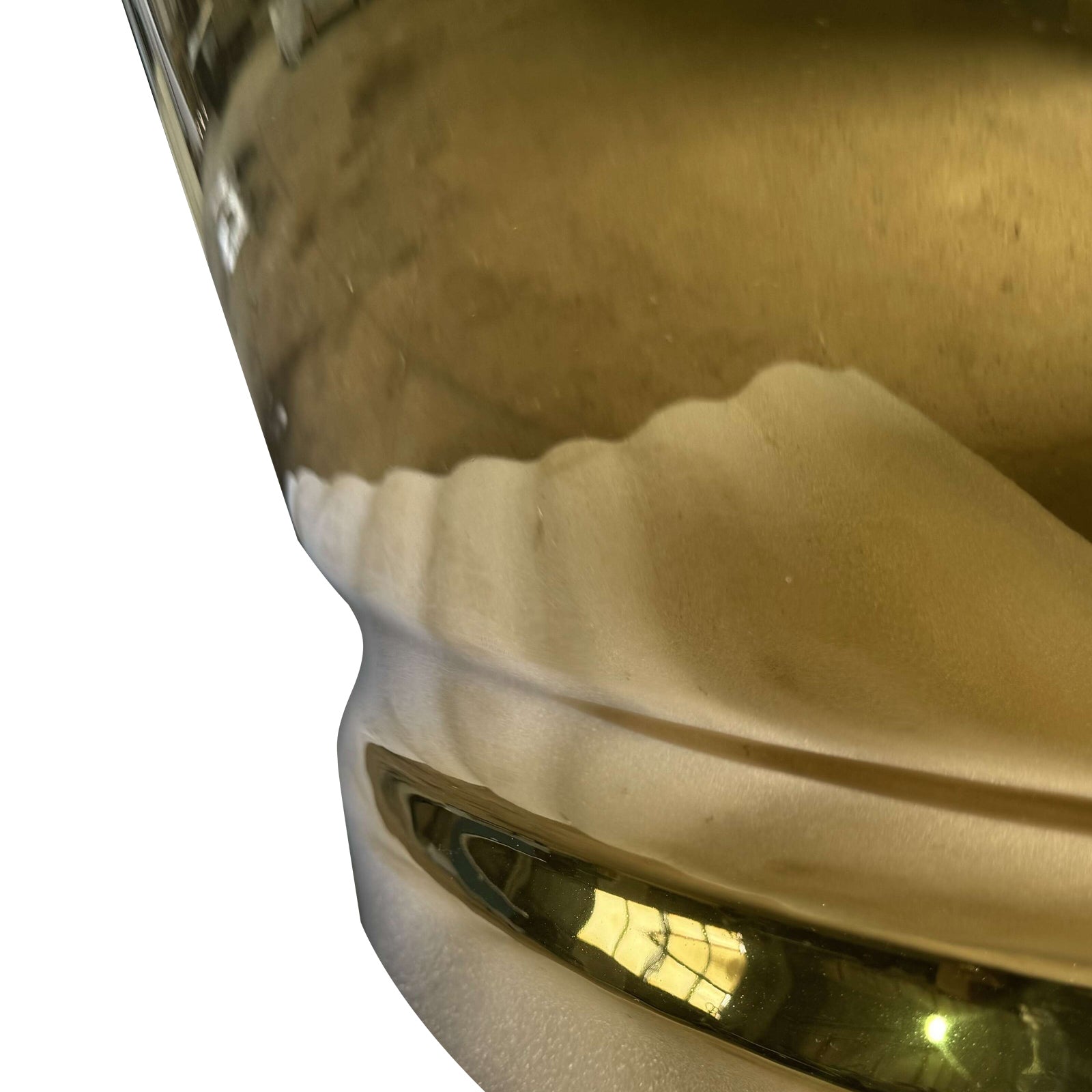 Elite Luxury Double Slipper Cast Iron Stainless Steel Skirted Tub with Gold Accent EB-DL01
